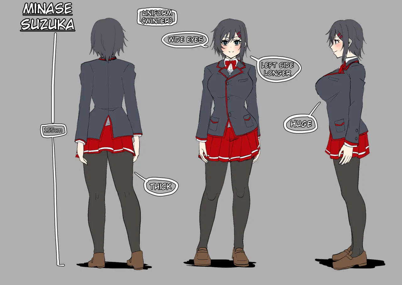 Suzuka Minase's Happy School Life page 1 full