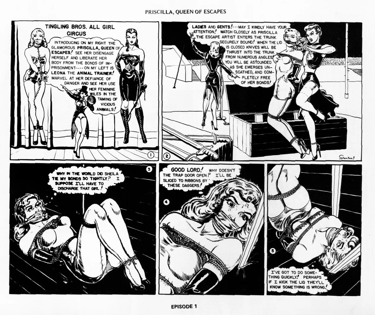 Eric Stanton - Priscilla, Queen Of Escapes page 9 full