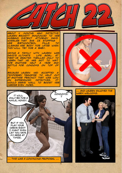 DancingMorlock - JvDB -  Lauren - Catch 22! (Comic + Bonus Pics)