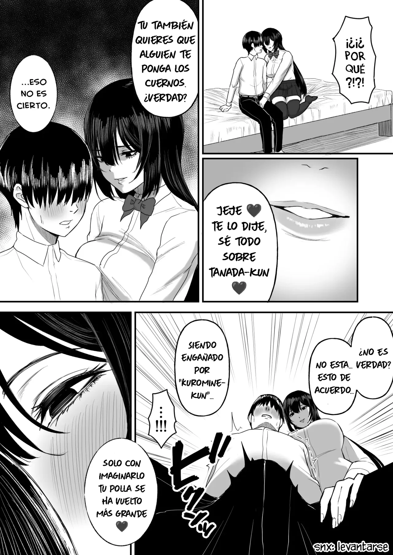 Ai no omoi Kanojo wa boku no Tameni hame tori o Tottekitekureru｜Mi Novia Está Tan Enamorada que Graba Videos de Sexo. page 8 full