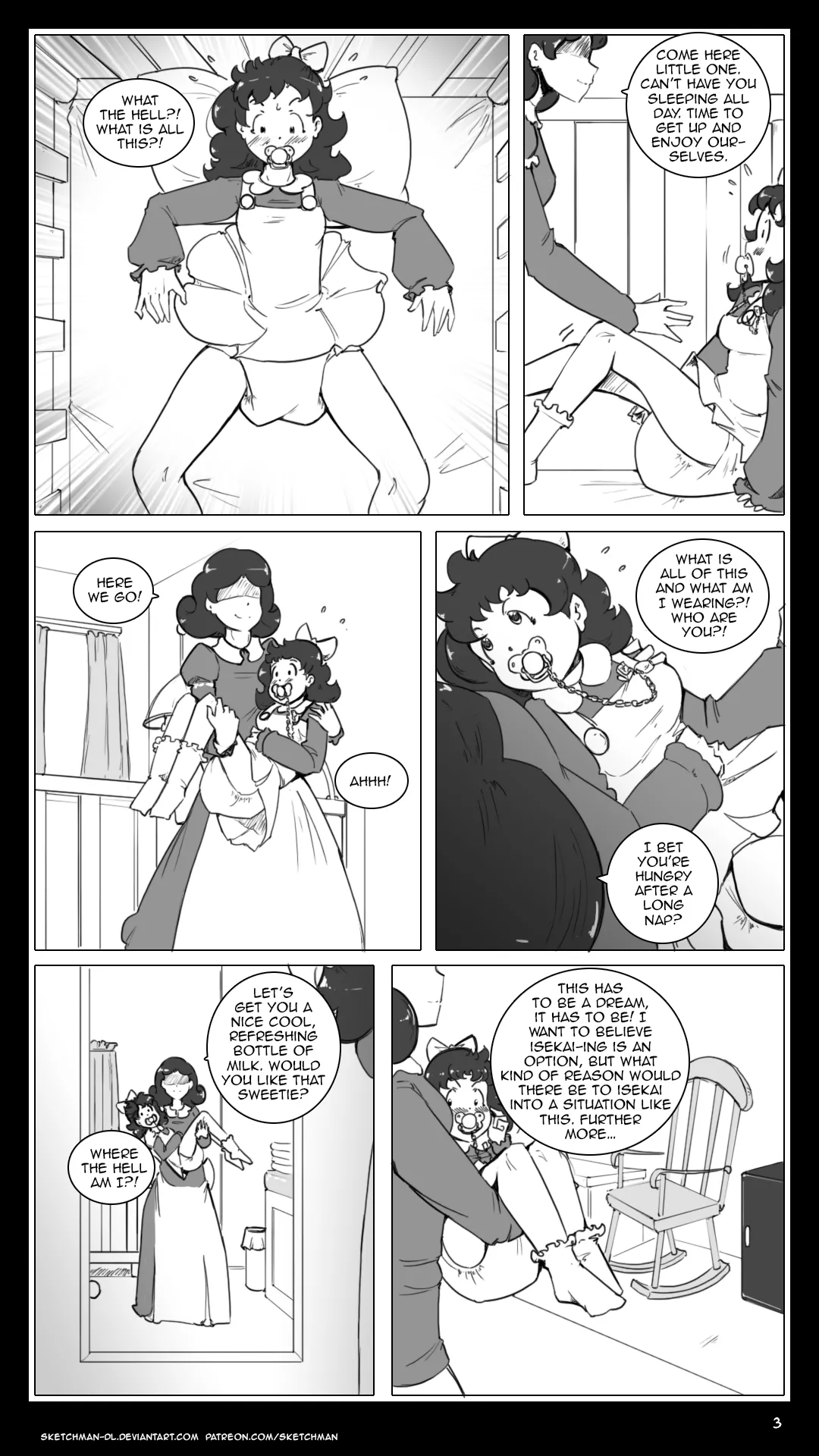 Sketchman new comic page 3 full