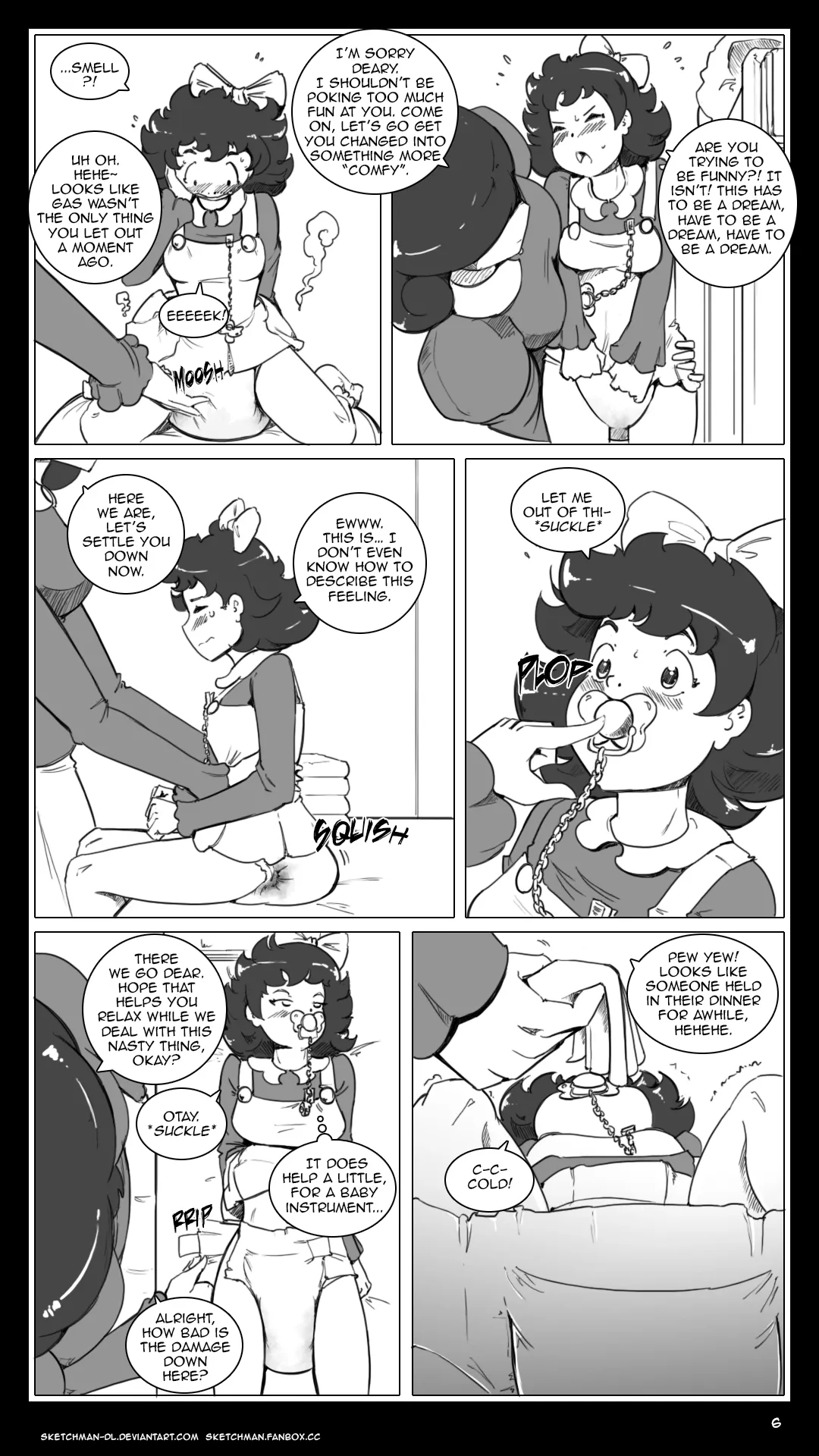 Sketchman new comic page 6 full