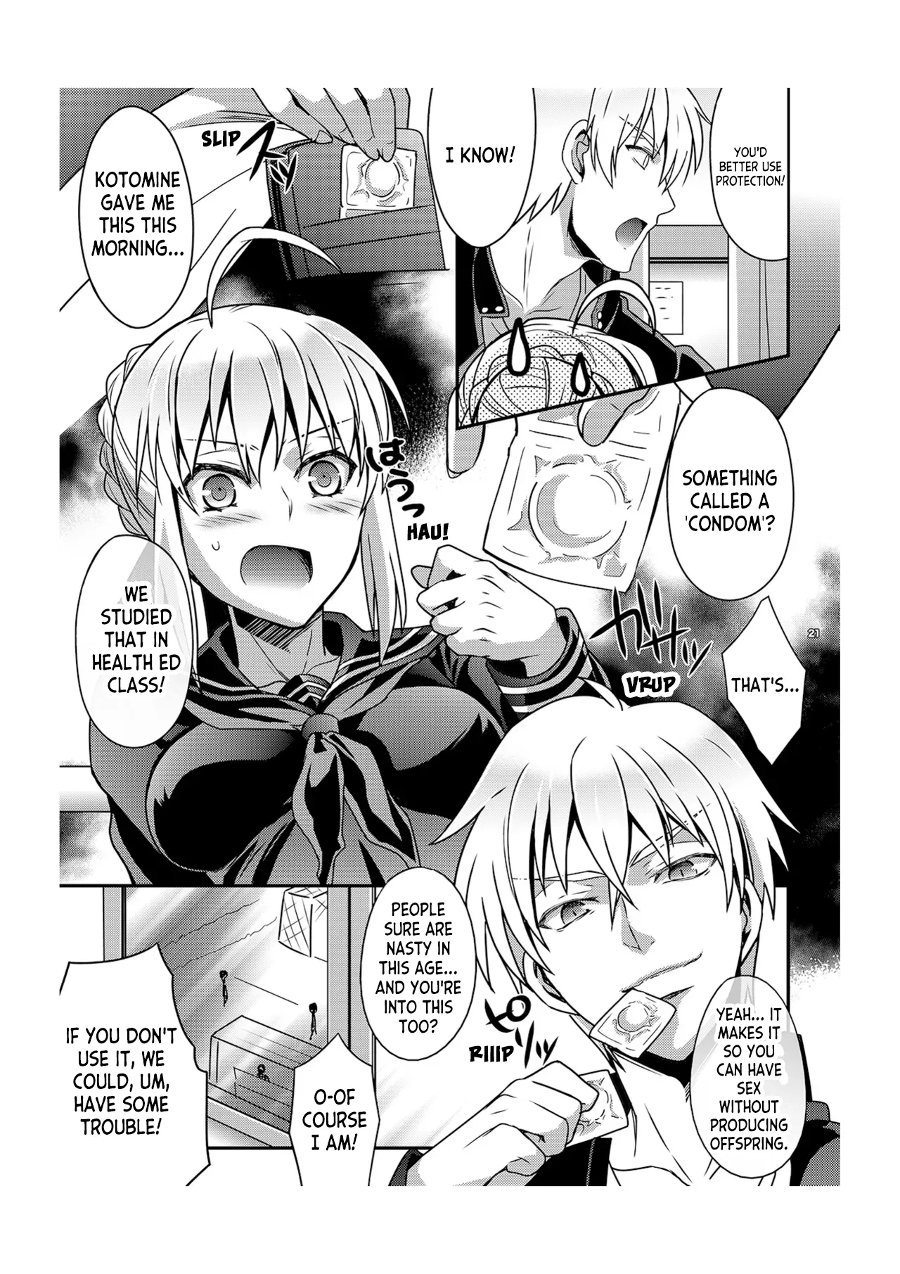 Master Arturia-chan! ～Yome to Ecchi na Maryoku Kyoukyuu～ | Sexy Magic Replenishing with my Bride page 8 full
