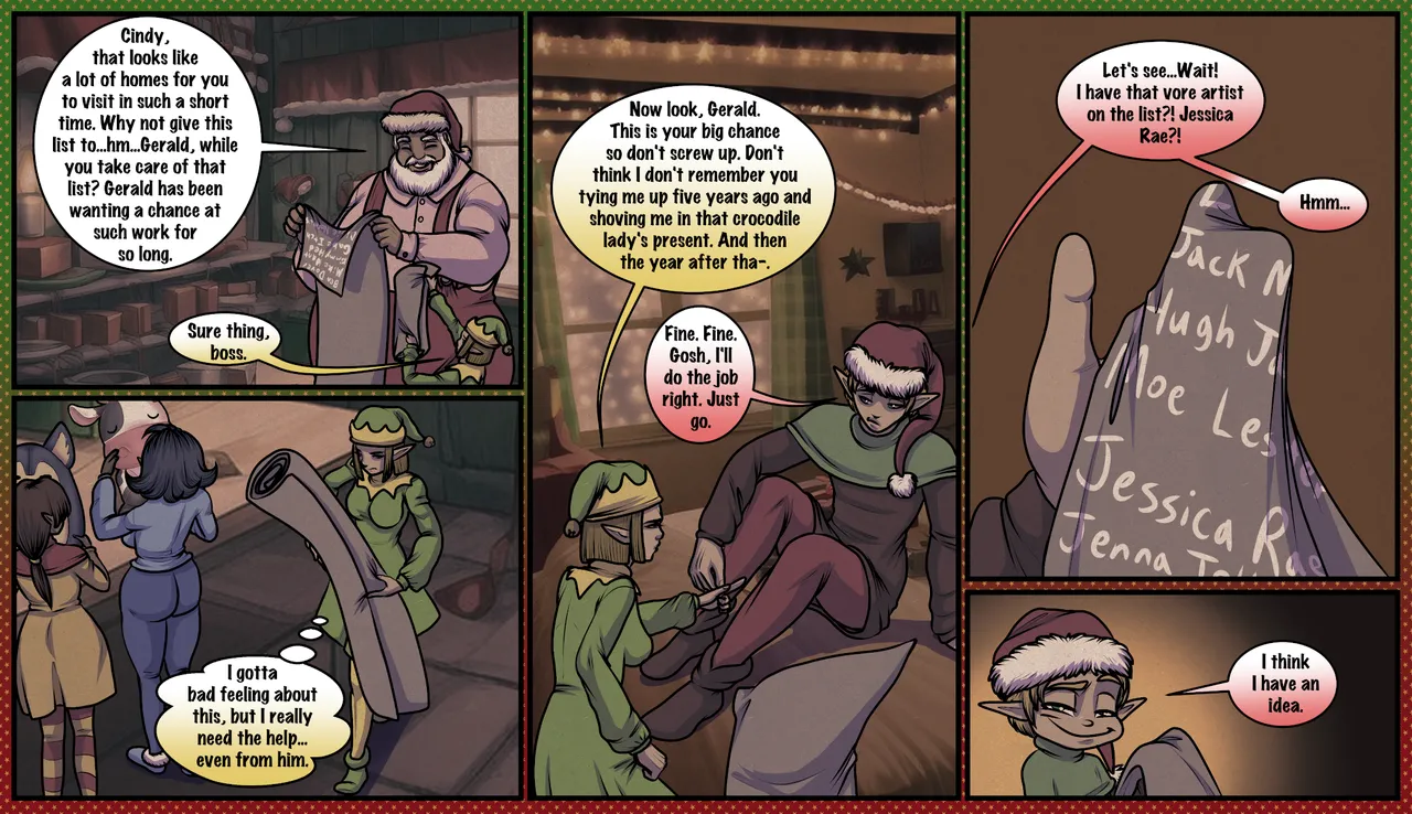 Dragon Jess's Winter Feast page 4 full