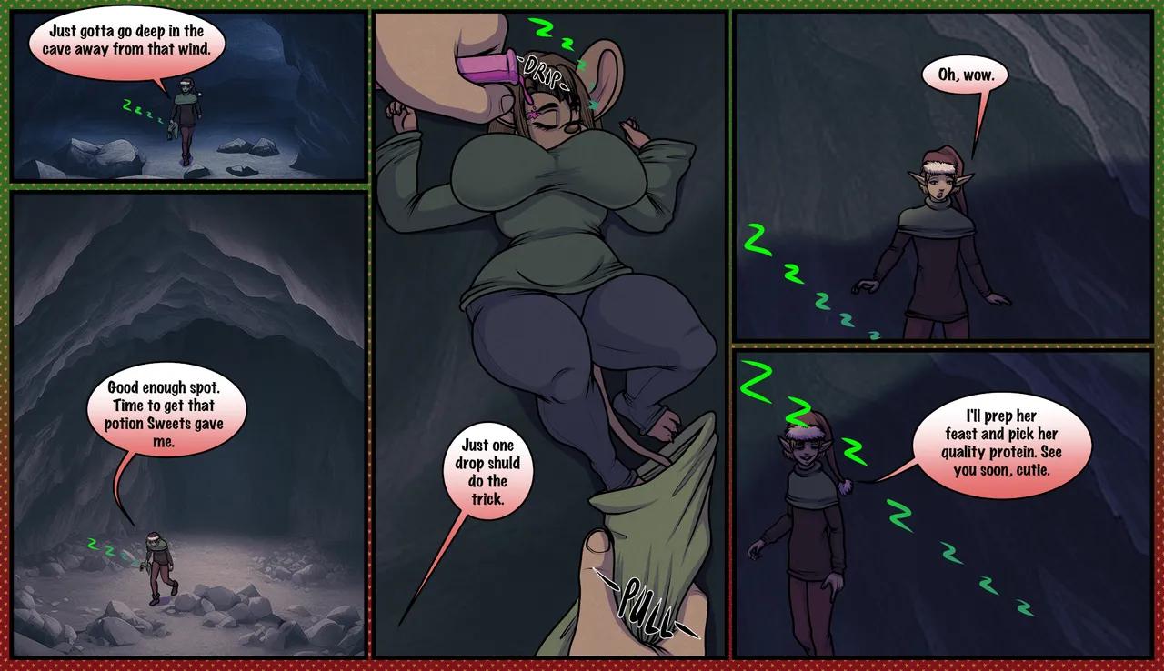 Dragon Jess's Winter Feast page 8 full