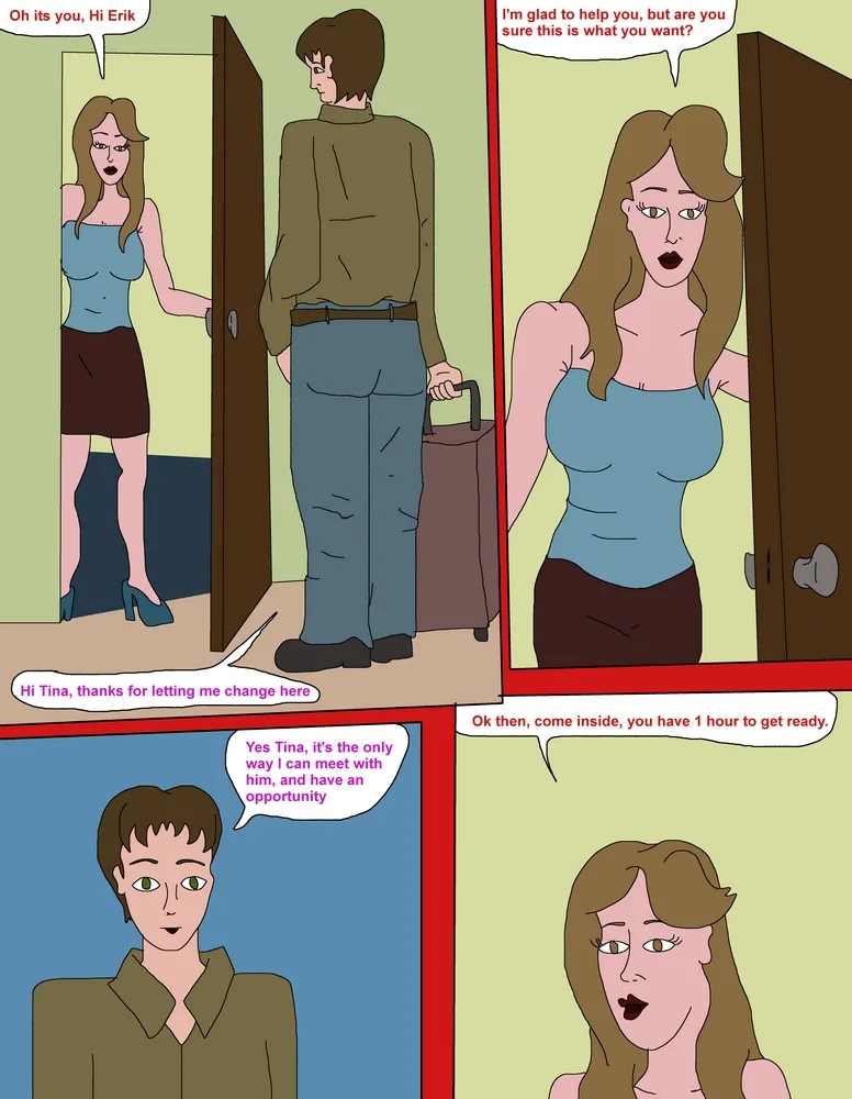 Crossdresser for a Date page 1 full