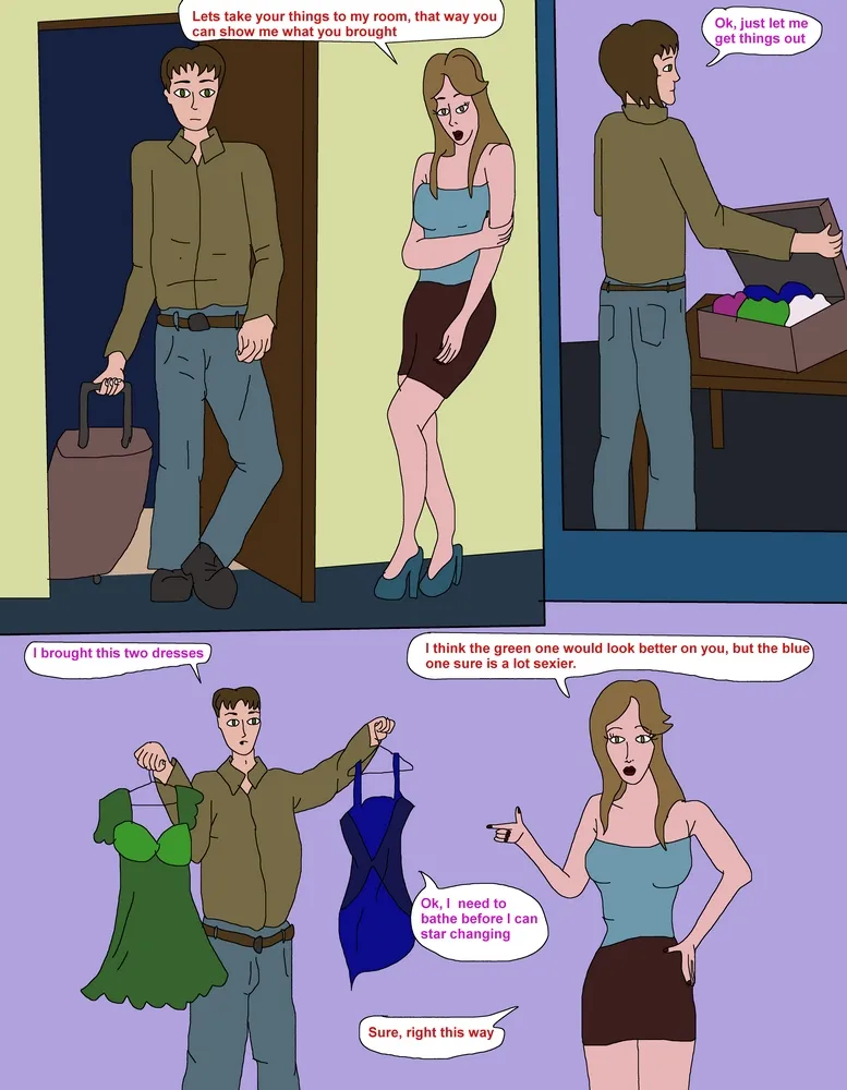 Crossdresser for a Date page 2 full