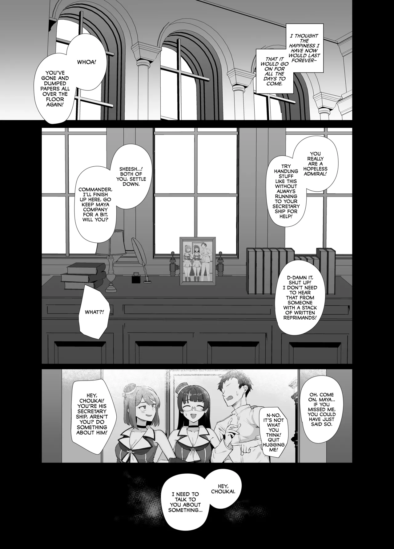 Watashi ga Kowareta Hi ~Chokai ga Teitoku to Ninshinsuru page 4 full