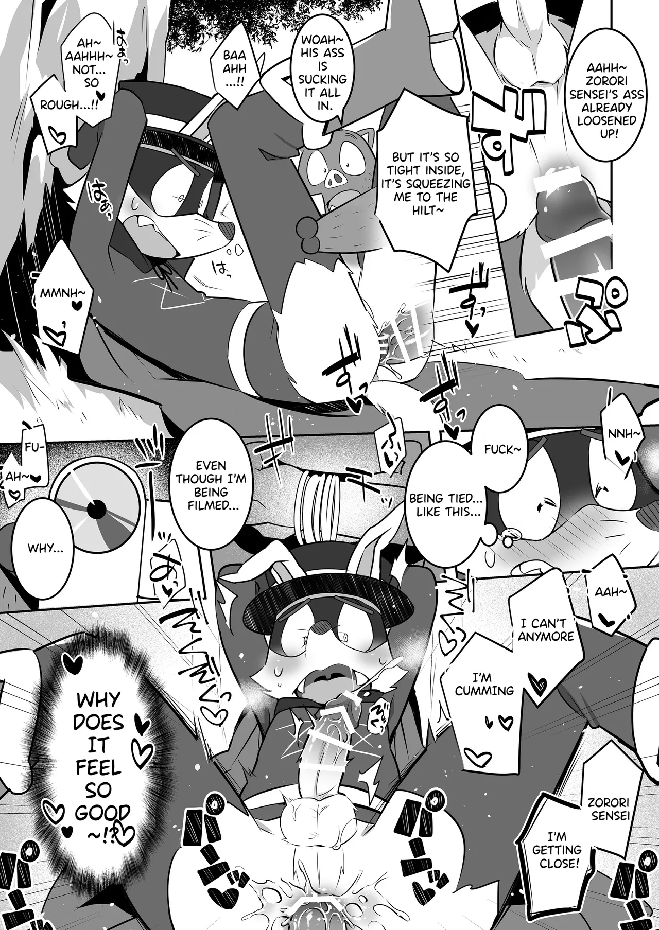 It's Zorori sensei's fault for being this pervy! page 4 full