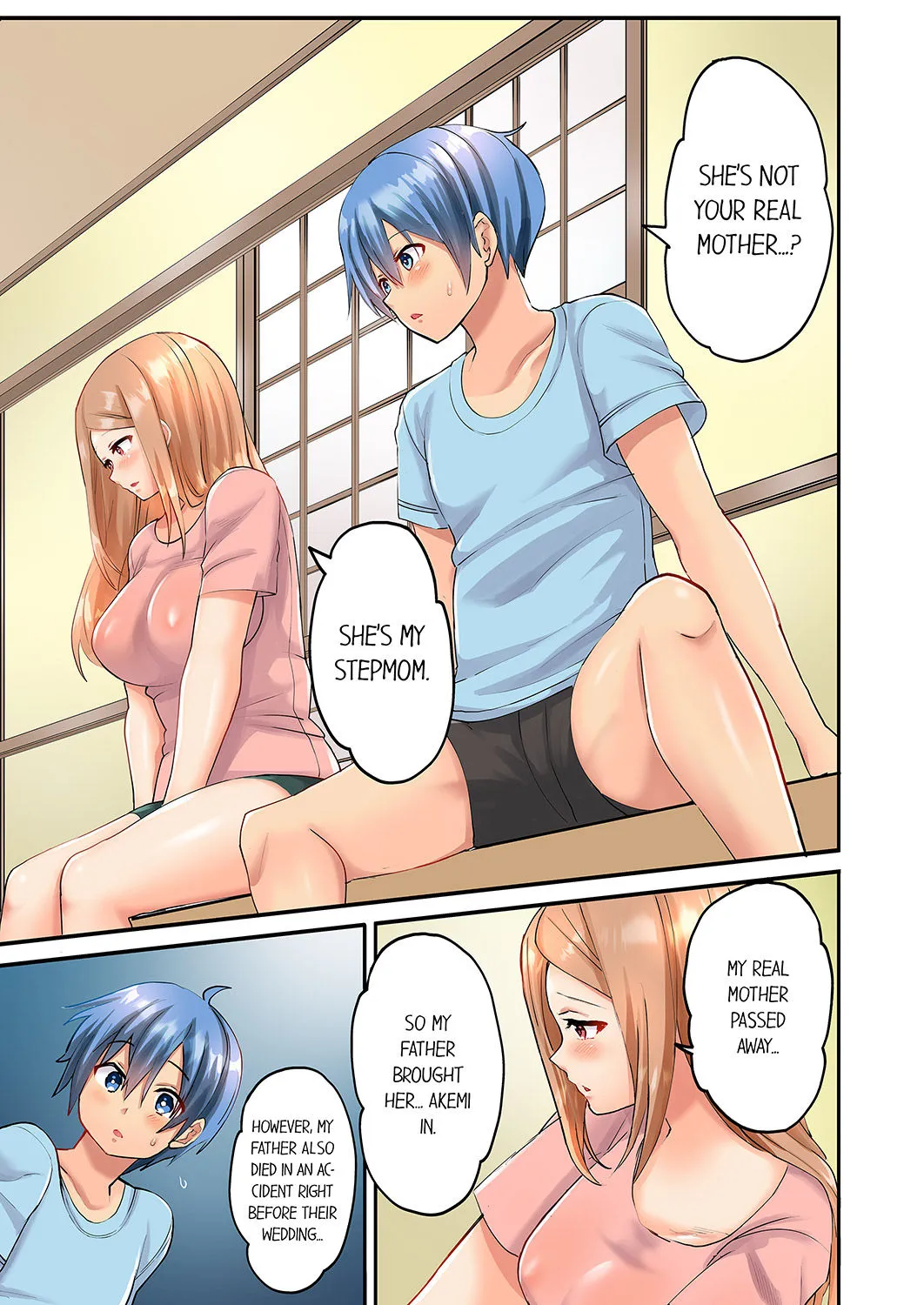 Hitozuma Volley-bu no Asedaku SEX ~Shower Abinagara Mitchaku Shichau? 5-6 | Married Women's Volleyball Club Sweaty Sex - We're Being Glued Together While Taking A Shower? 5-6 page 3 full