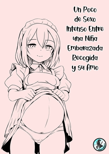 Hirowareta Botebara Onnanoko to Sex no Choppiri Hageshii Goshujin-sama｜Un Poco de Sexo Intenso Entre una Chica Embarazada Comprada y su Amo cover