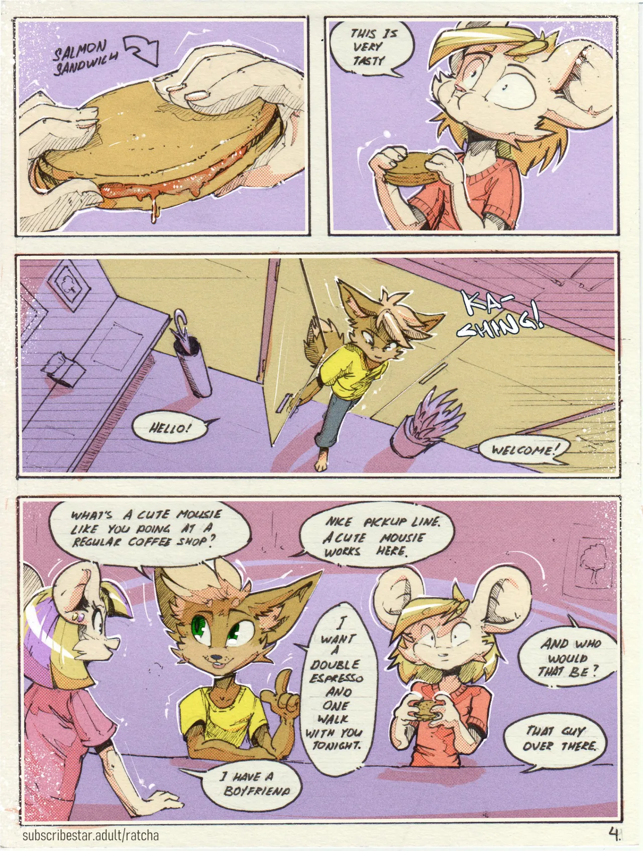 Lavender Coffee page 4 full