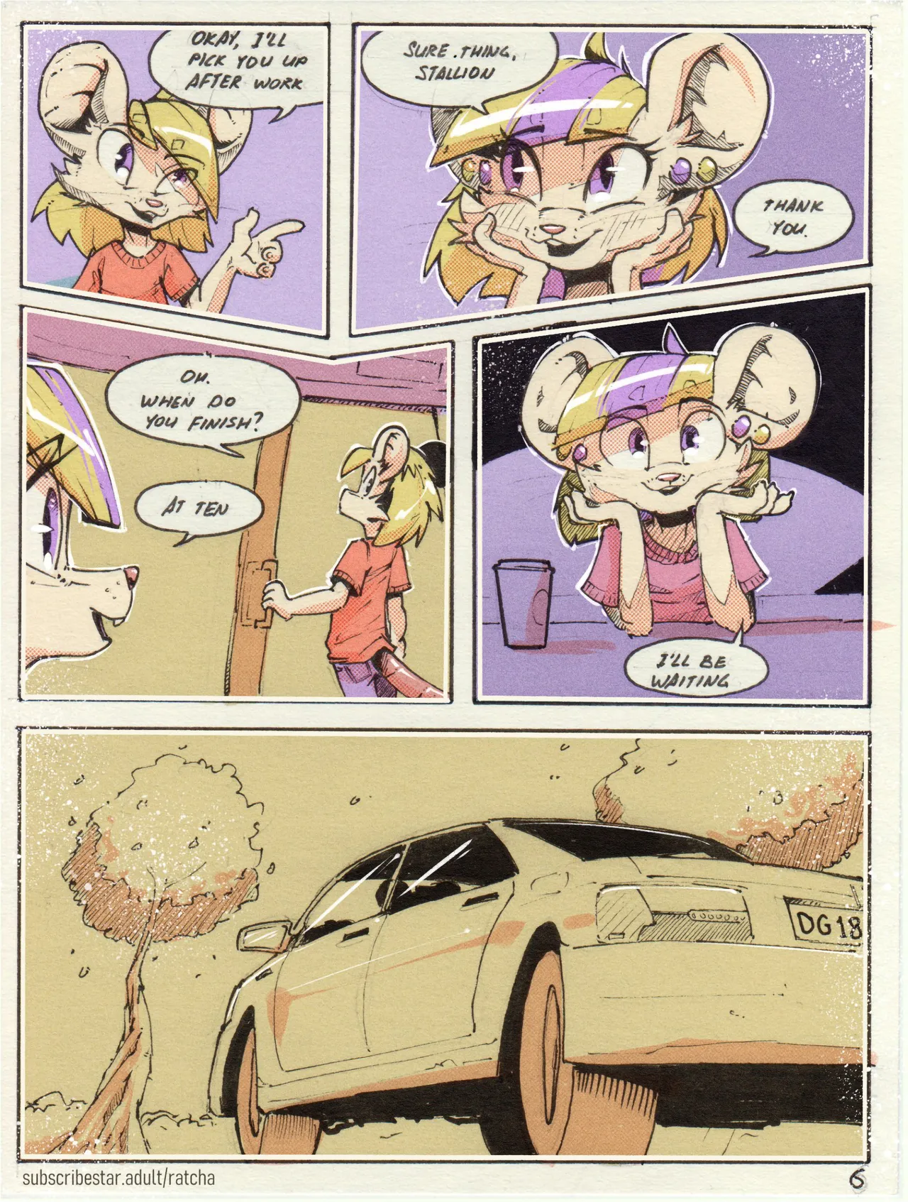 Lavender Coffee page 6 full