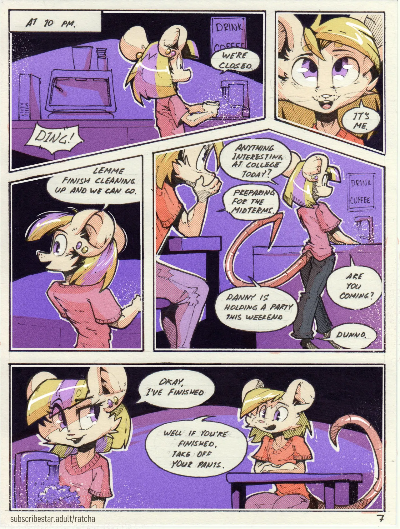 Lavender Coffee page 7 full