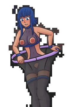 [Ankhrono] Mira Co Rescue - Cybergirls - Battle Sprites (Catgirl)