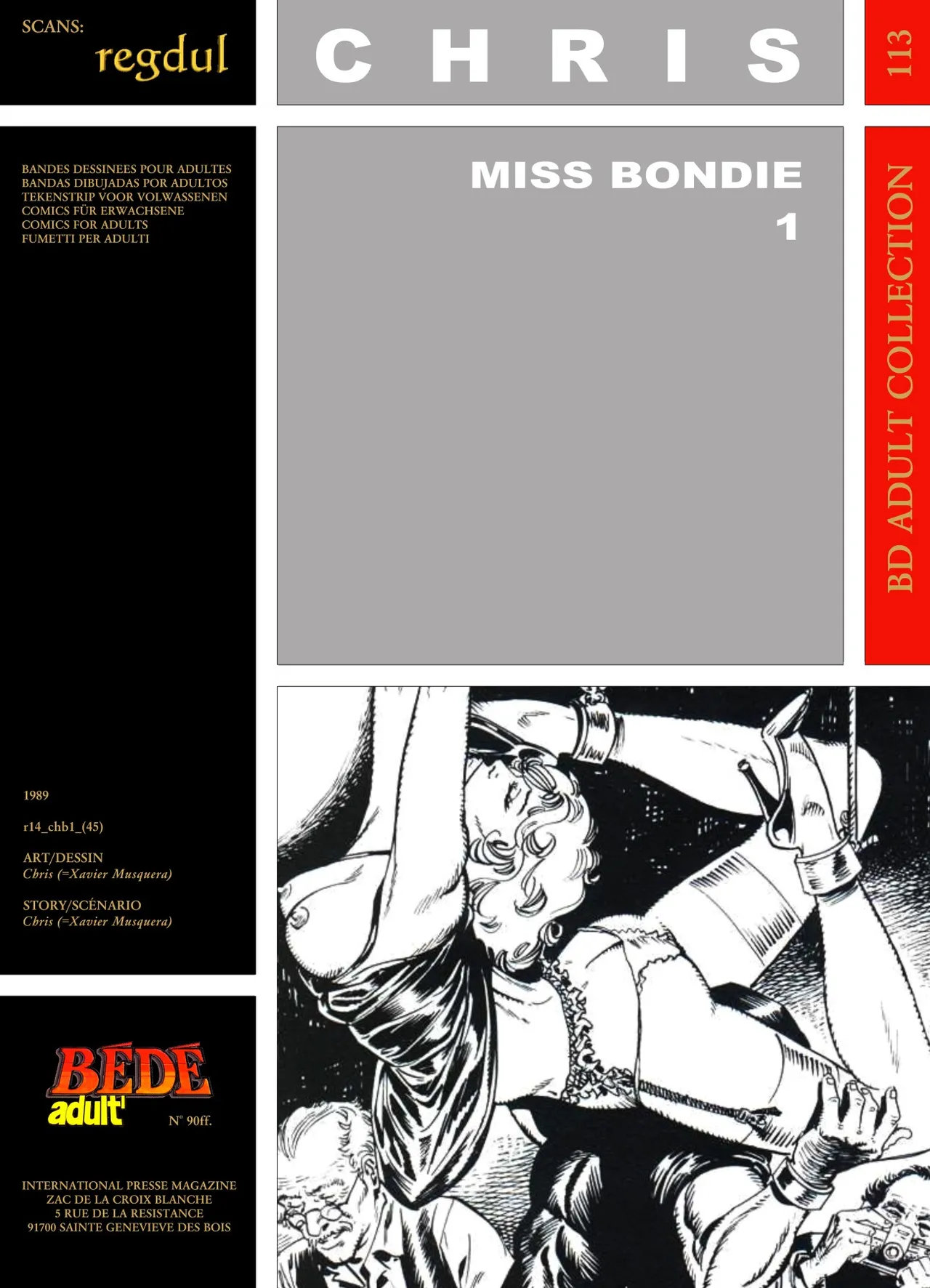 Chris  - Miss Bondie #01 page 1 full