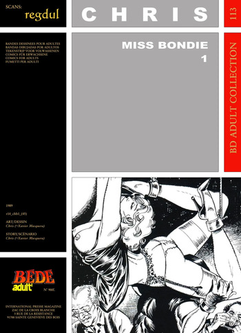 Chris  - Miss Bondie #01 cover