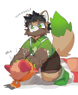 Pixiv, Fanbox and Twitter furry artworks