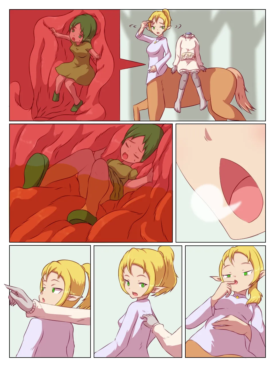 Monsutā musume to yōsei-san page 8 full
