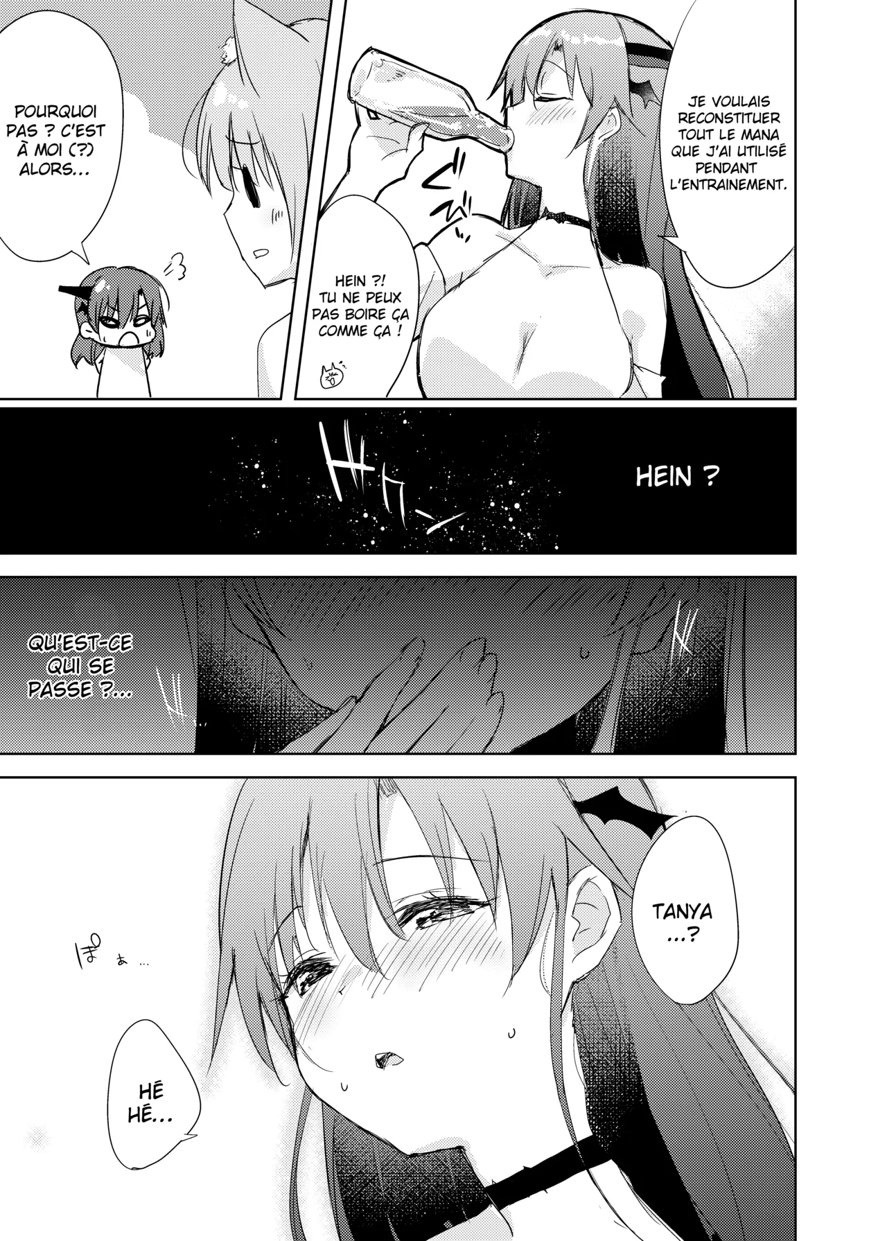 Saikyoushu no Futari ga Nanika Ayashii Potion de Ecchi ni Nacchatta | Les deux races les plus fortes de leur monde se déchainent après avoir bu une potion louche page 4 full