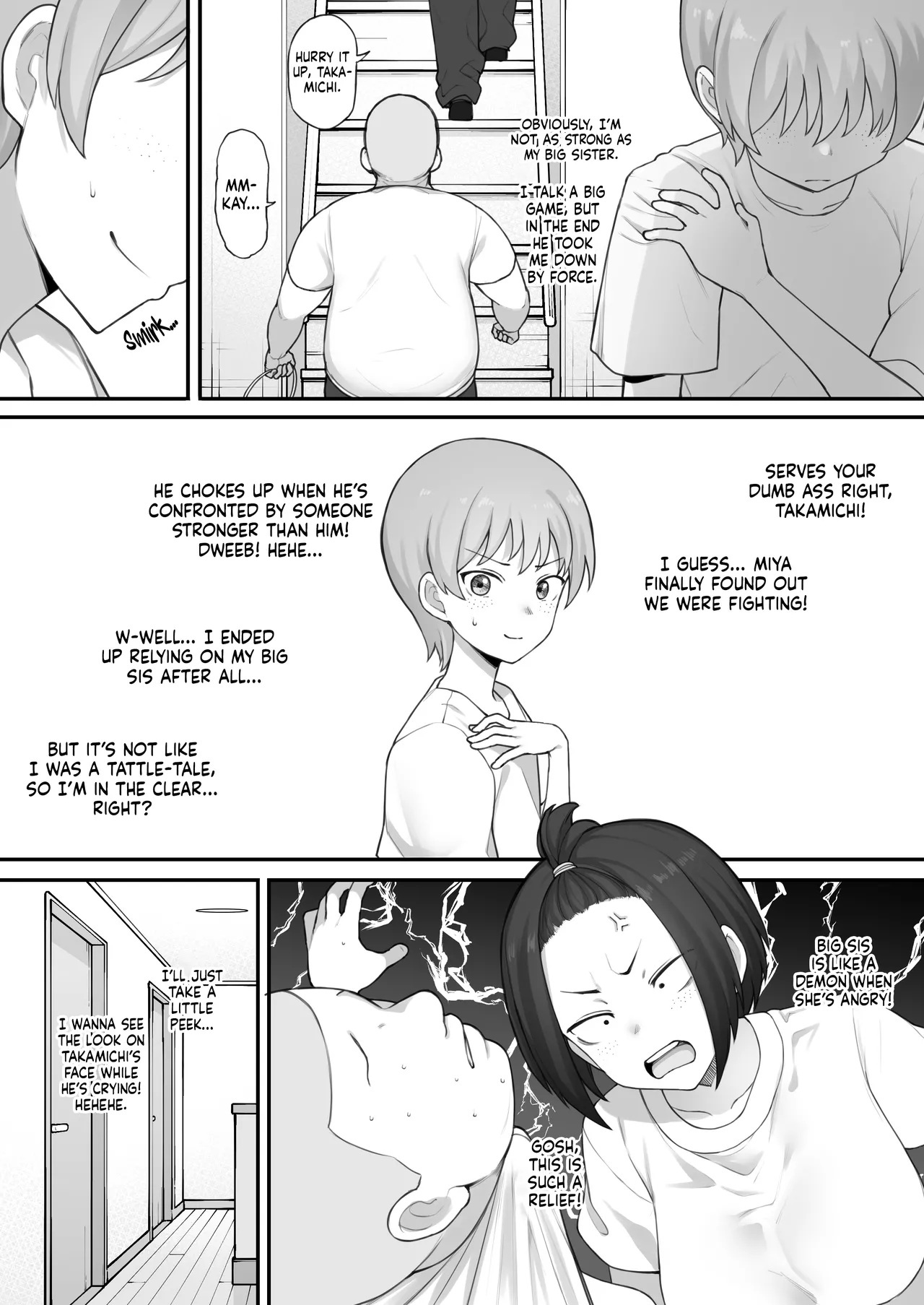 Cock That Makes Tomboy Sisters Tap Out page 5 full