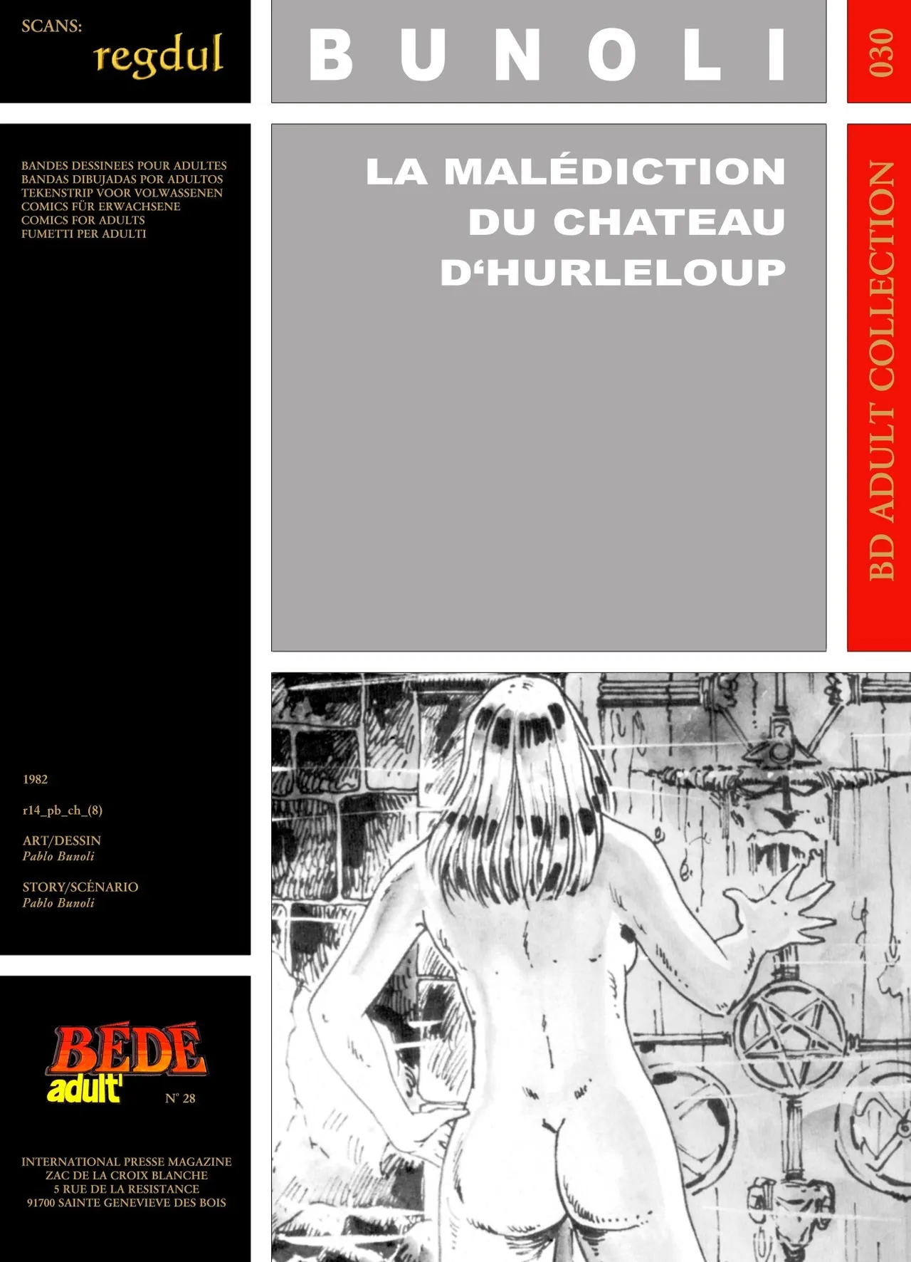 Pablo Bunoli - La malediction de chateau D'Hurleloup page 1 full