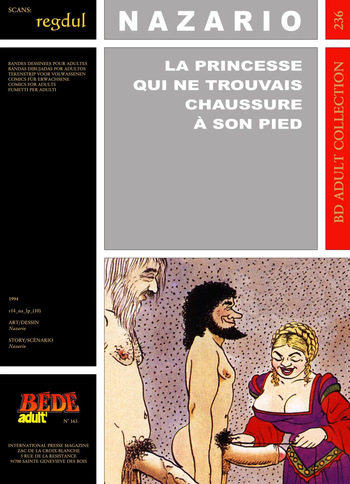 Nazario - La Princesse qui ne trouvais chaussure à son pied cover