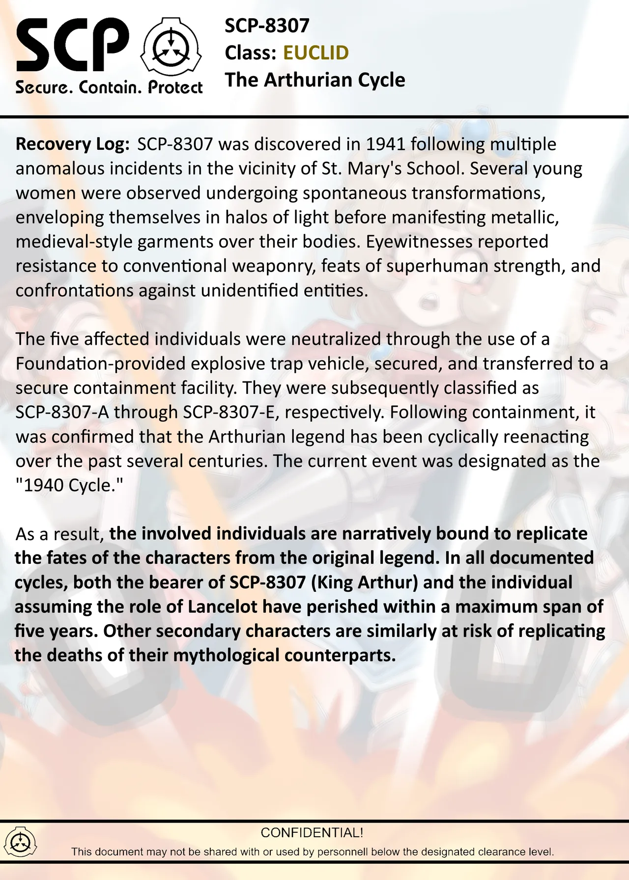 SCP-8307 The Arthurian Cycle page 10 full