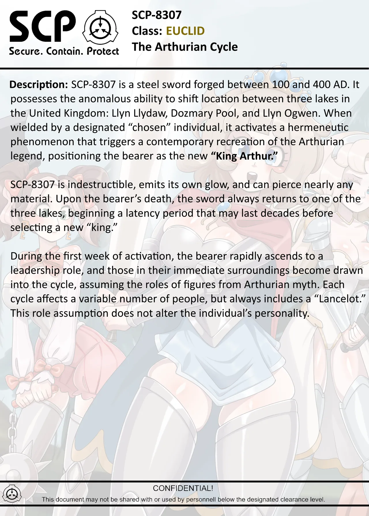 SCP-8307 The Arthurian Cycle page 6 full