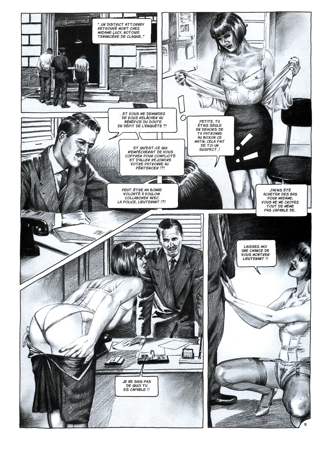 Xavier Duvet - 1950, le journal d‘une soubrette page 6 full