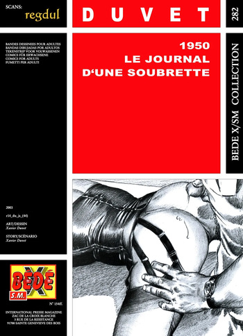 Xavier Duvet - 1950, le journal d‘une soubrette cover