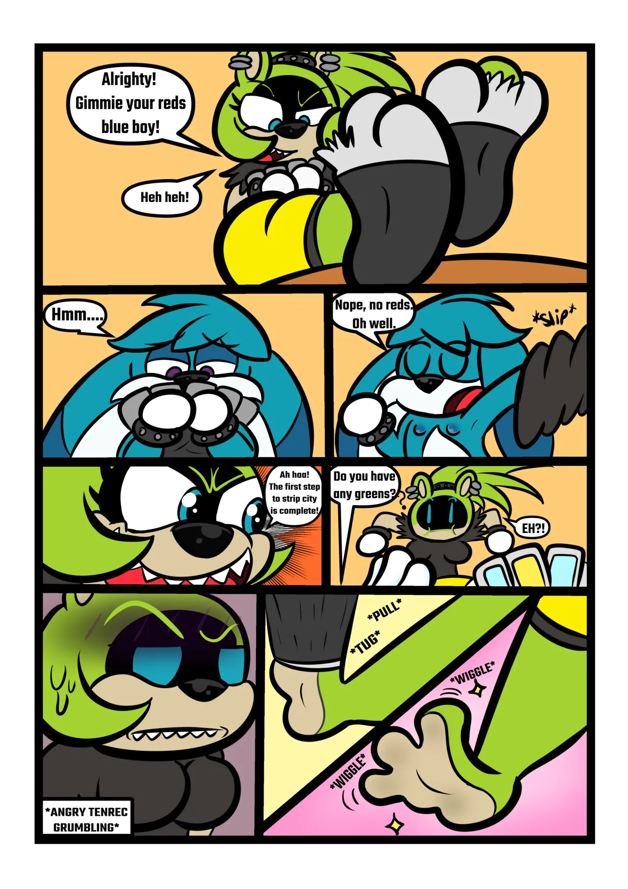 Strip Game! Ft Surge And Kit page 5 full