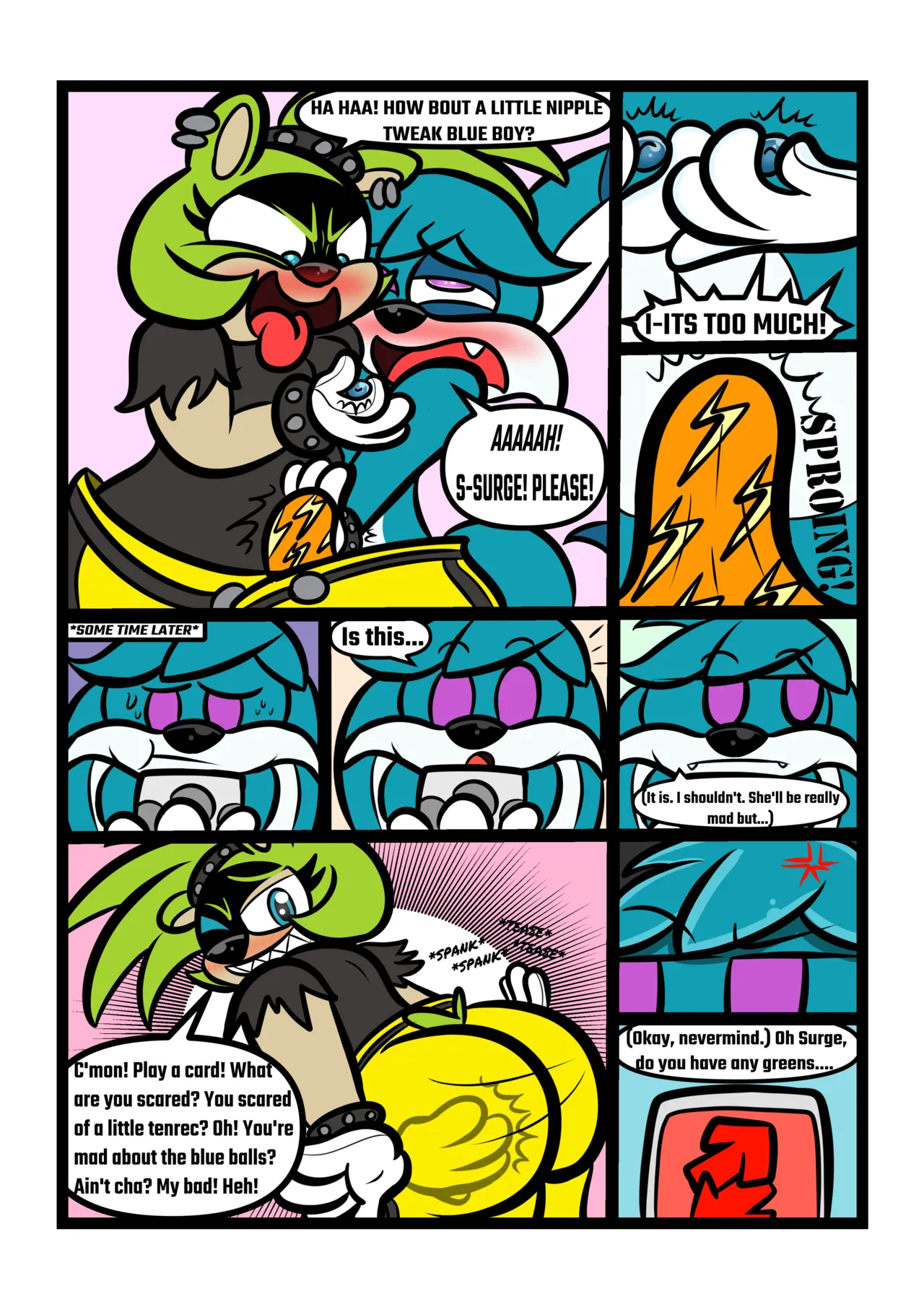 Strip Game! Ft Surge And Kit page 7 full