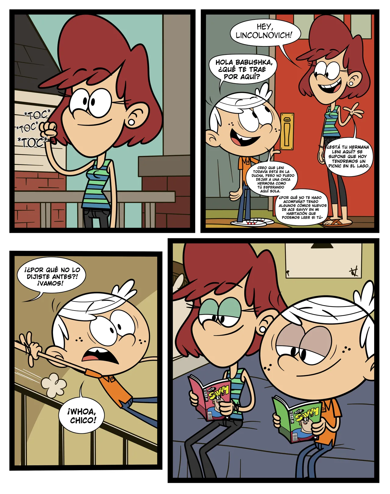 Lincoln x Becky page 1 full