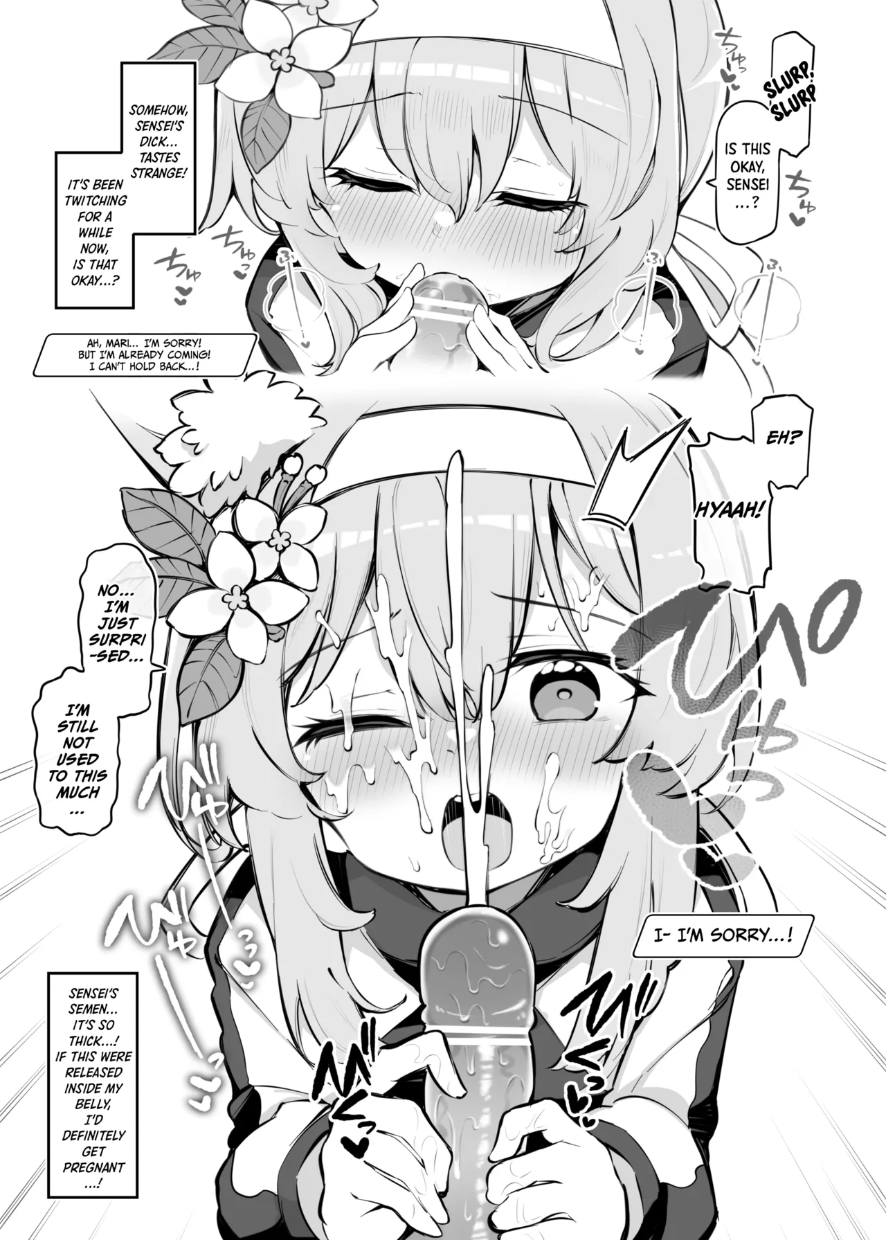 Kivotos Kozukuri Katsudou Houkokusho BluArch Kozukuri Houkokubu 3 | The Kivotos Baby-making Activity Report Blue Archive Baby-Making Information Club 3 page 10 full