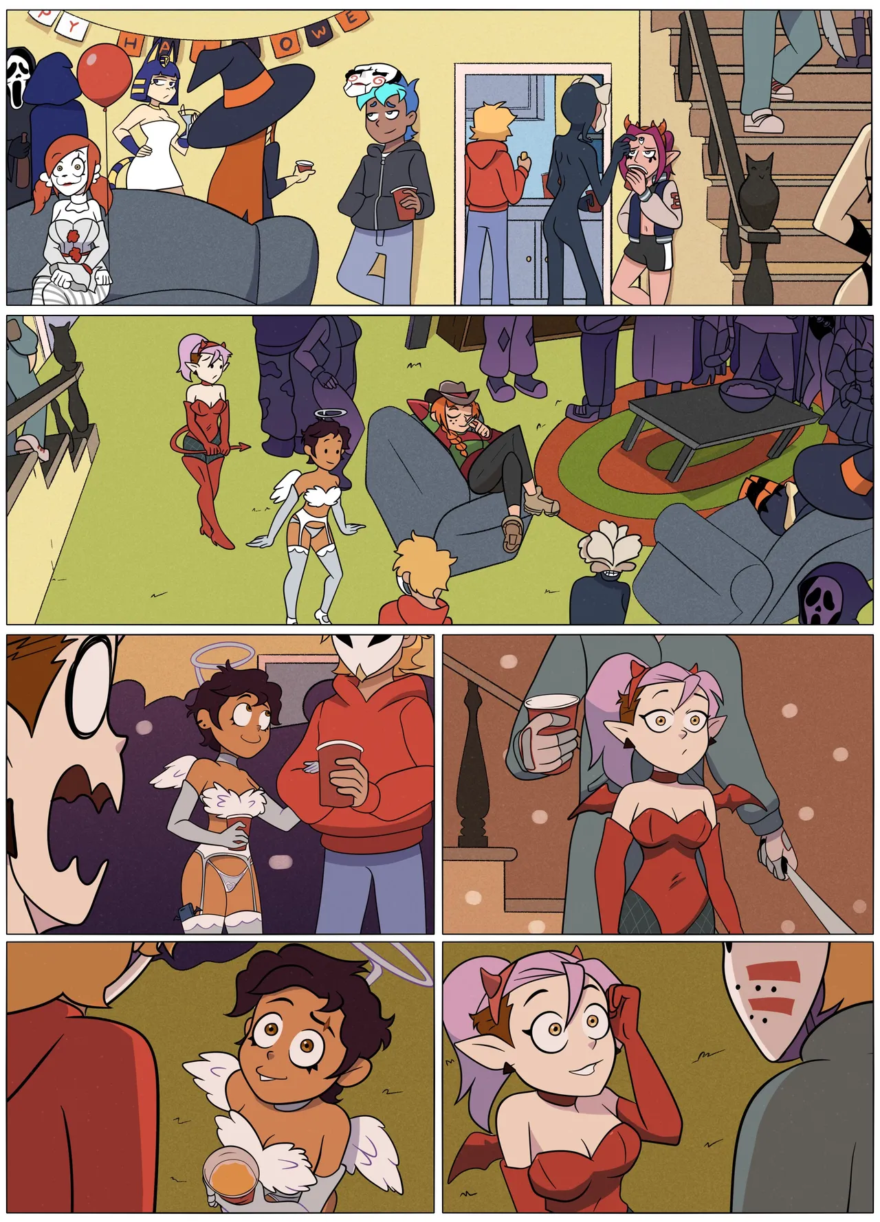 Luz &amp; Amity's Halloween Party page 2 full