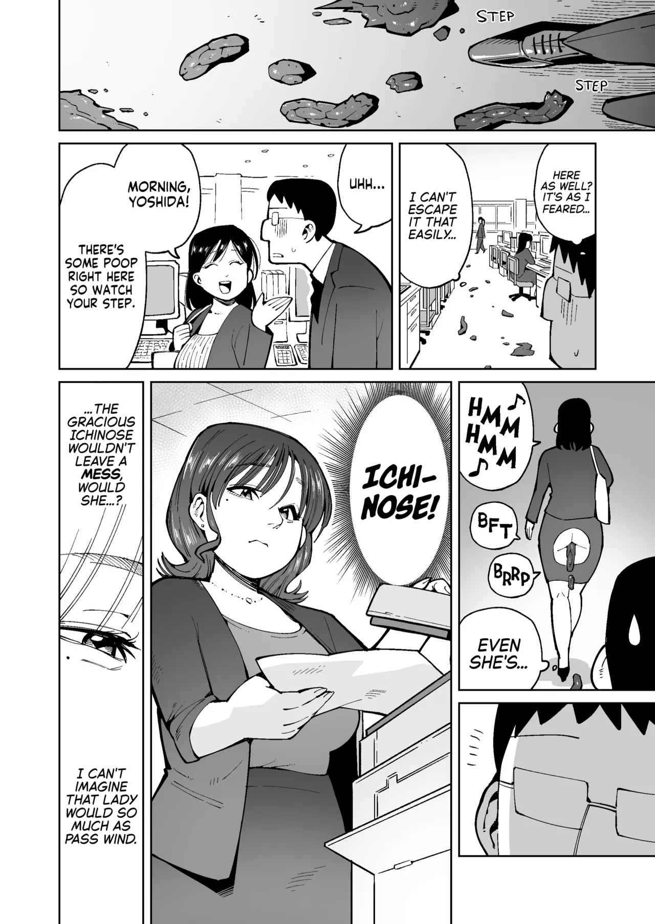 Asa Okitara Unko o Tarenagasu Sekai ni Natte Ita Ken | The Day I Awoke to a World Flowing with Poop page 4 full