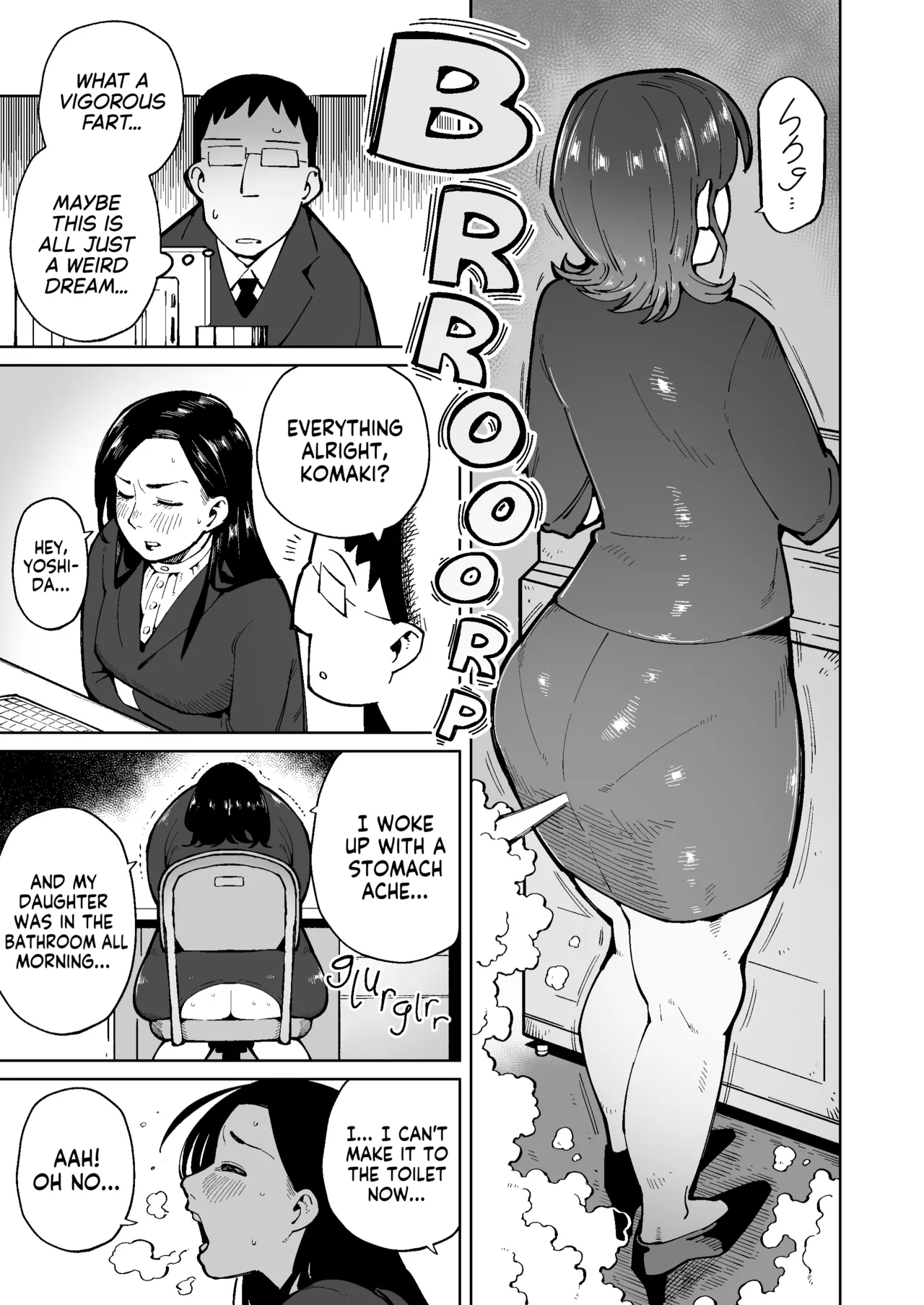Asa Okitara Unko o Tarenagasu Sekai ni Natte Ita Ken | The Day I Awoke to a World Flowing with Poop page 5 full