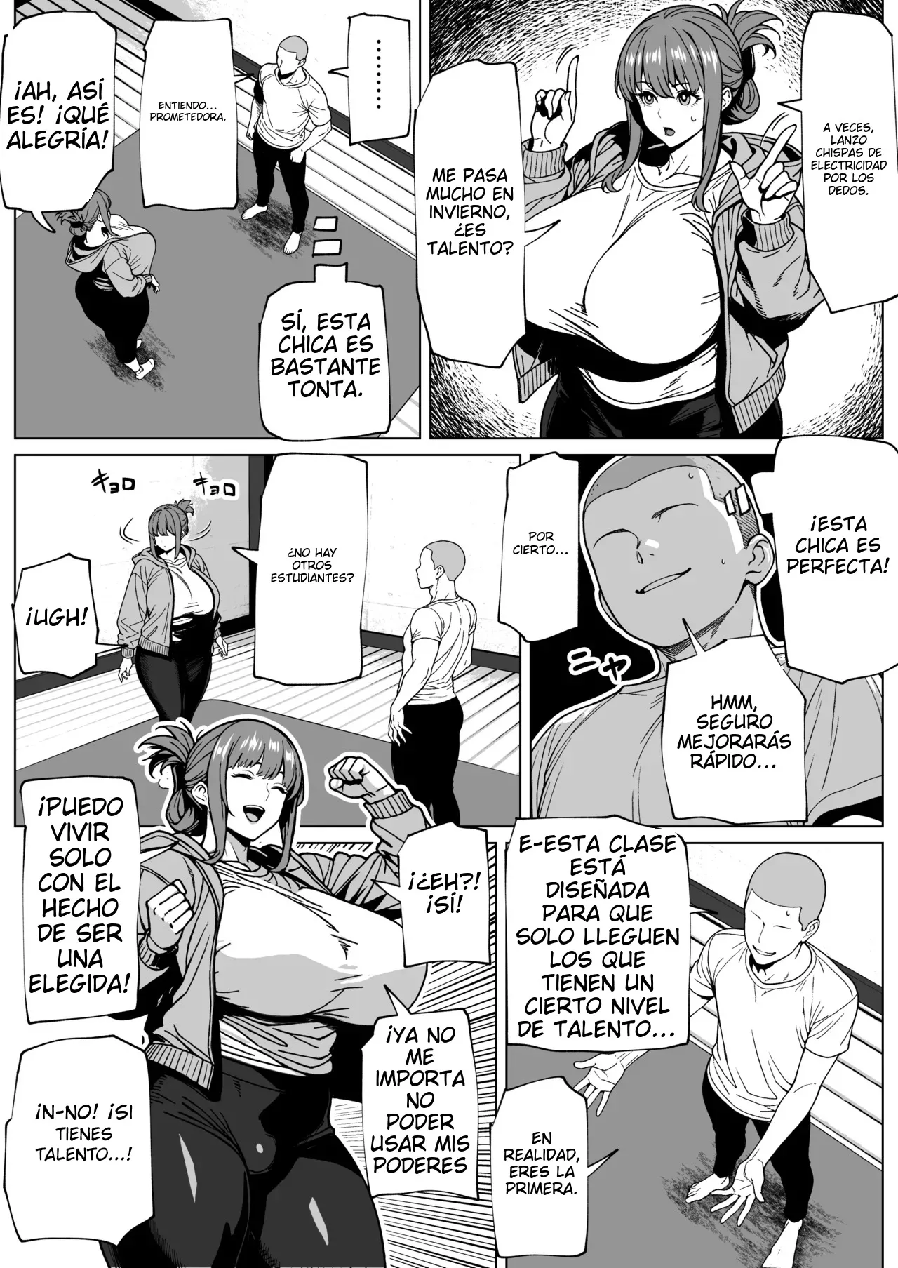 Futanari Chounouryoku Kaihatsu Lesson | Desarrollo del poder psíquico de una futanari page 4 full