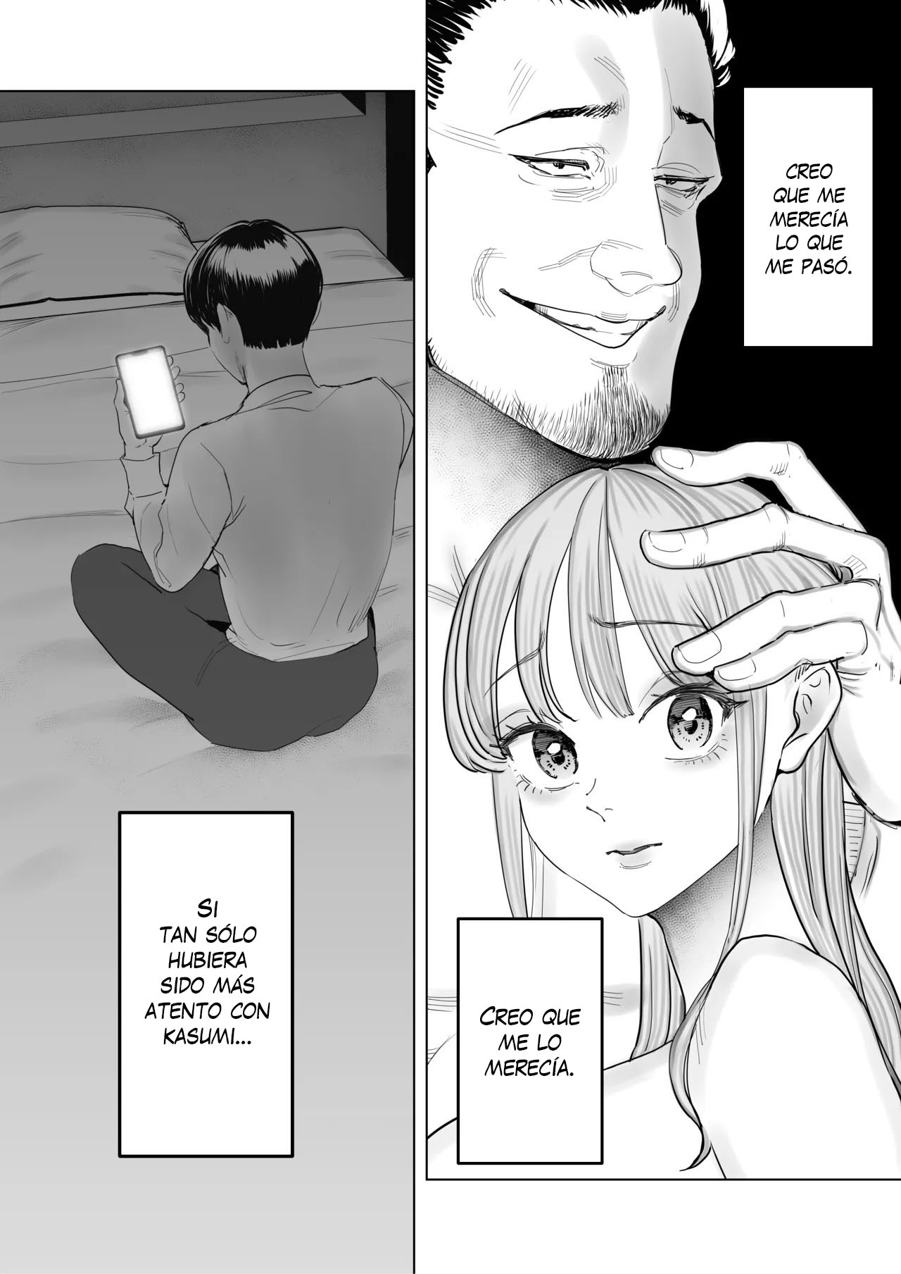 Boku wa Tsuma ga Netorare Nando mo Ikasareru Sugata o Mitsuzuketa. 4｜Me Quedé Mirando cómo Otro Hombre Hacía que mi Esposa se Corriera Una y Otra Vez. 4 page 10 full