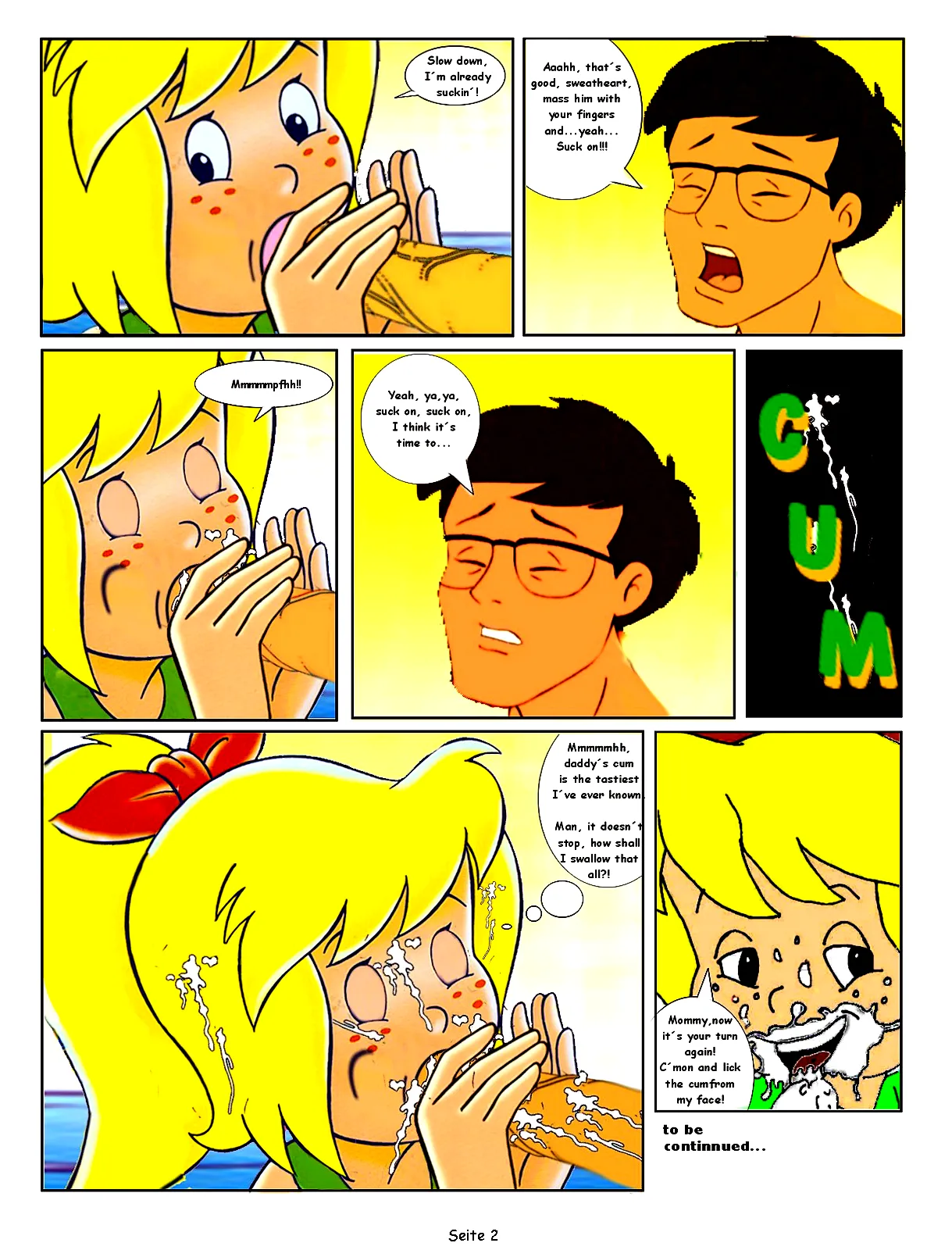 Bibi Blocksberg comics xxx Inceste Sur La Plage page 6 full