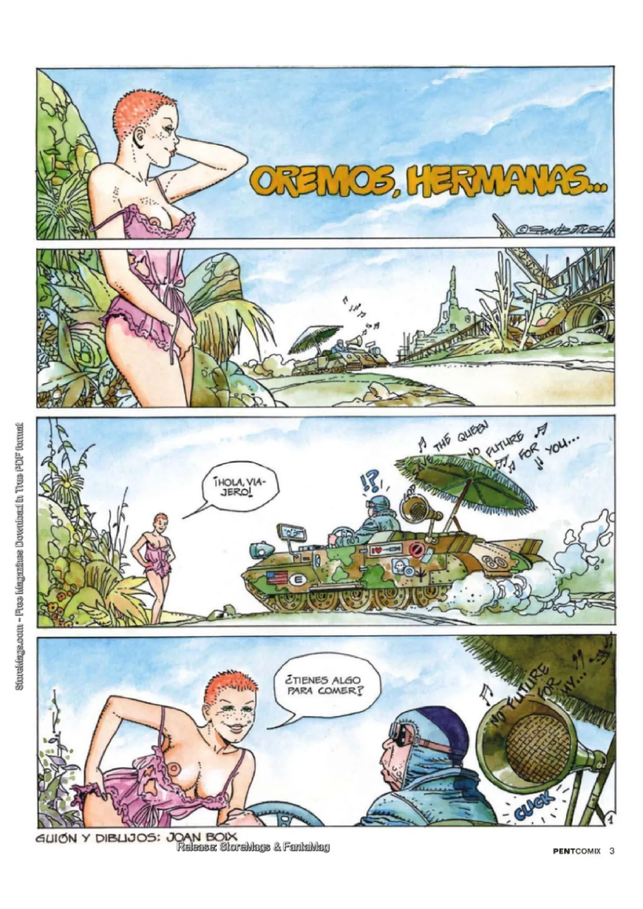 Penthouse Comix #106 page 3 full