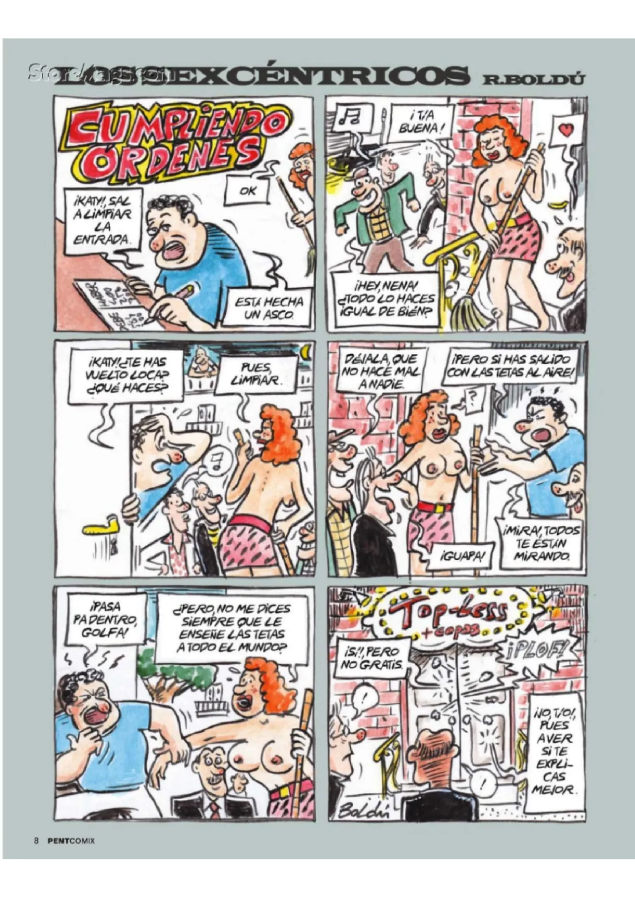 Penthouse Comix #106 page 8 full