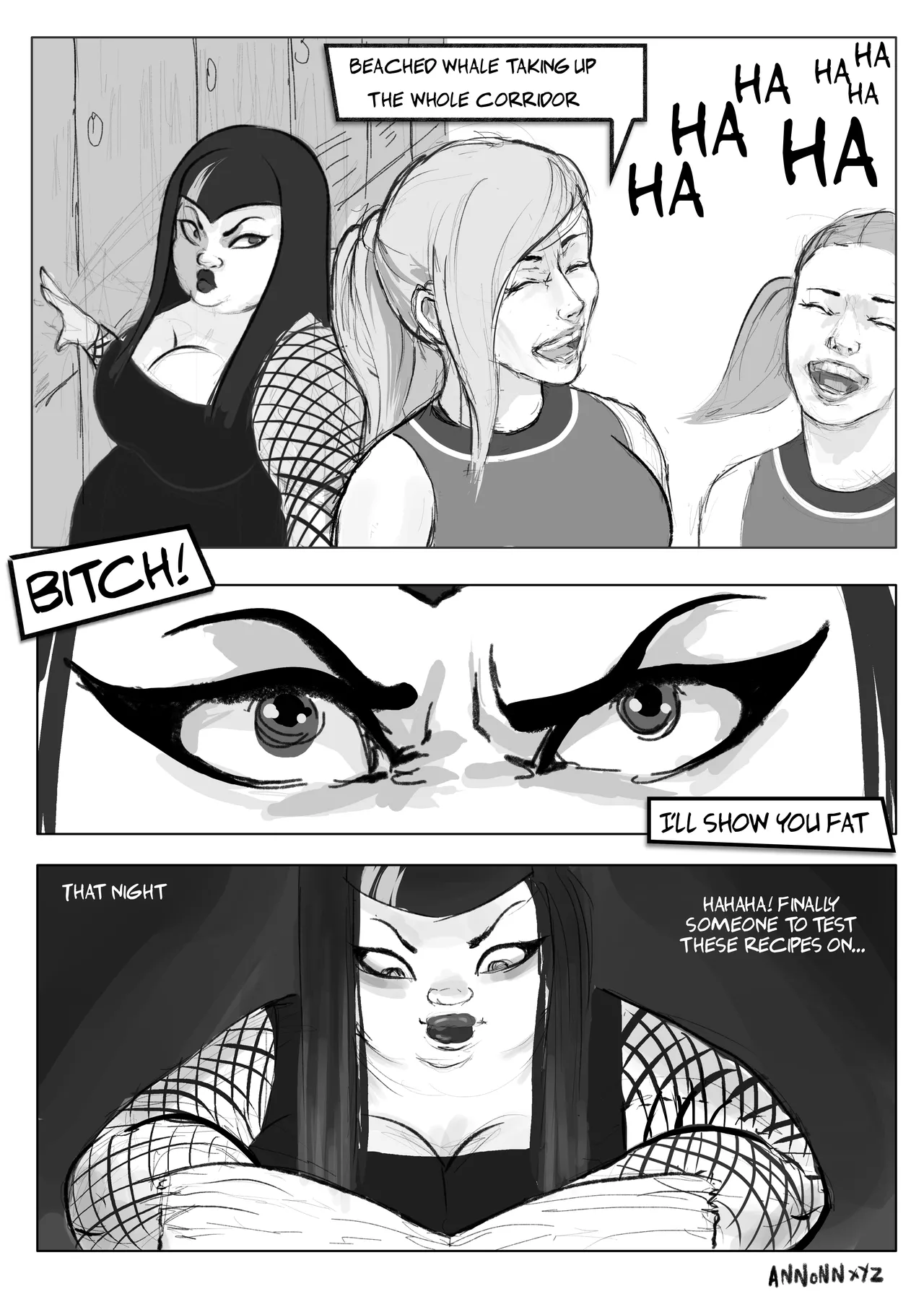Revenge  BW&amp;Colored page 3 full