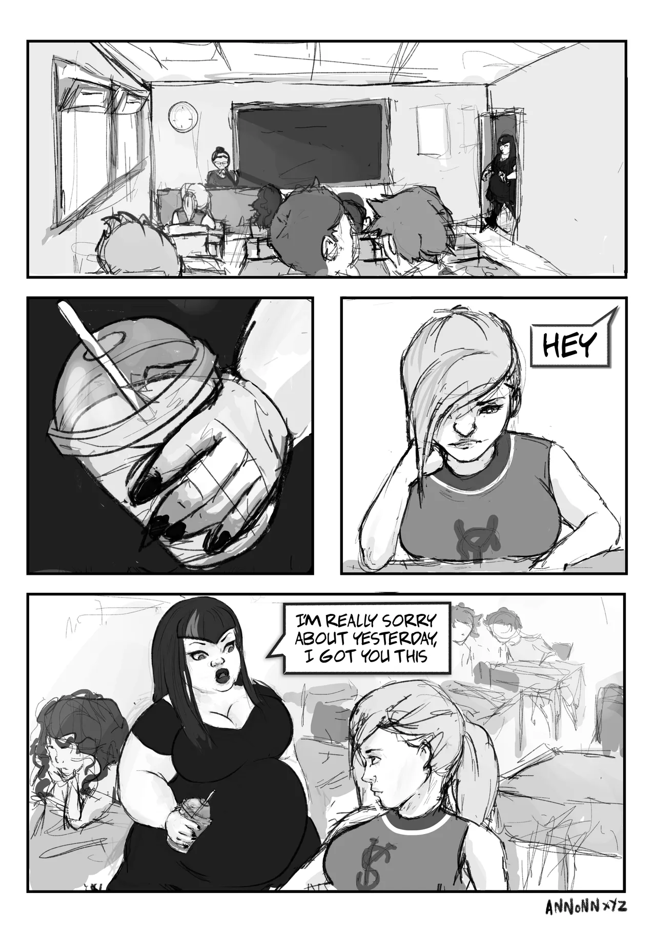 Revenge  BW&amp;Colored page 4 full