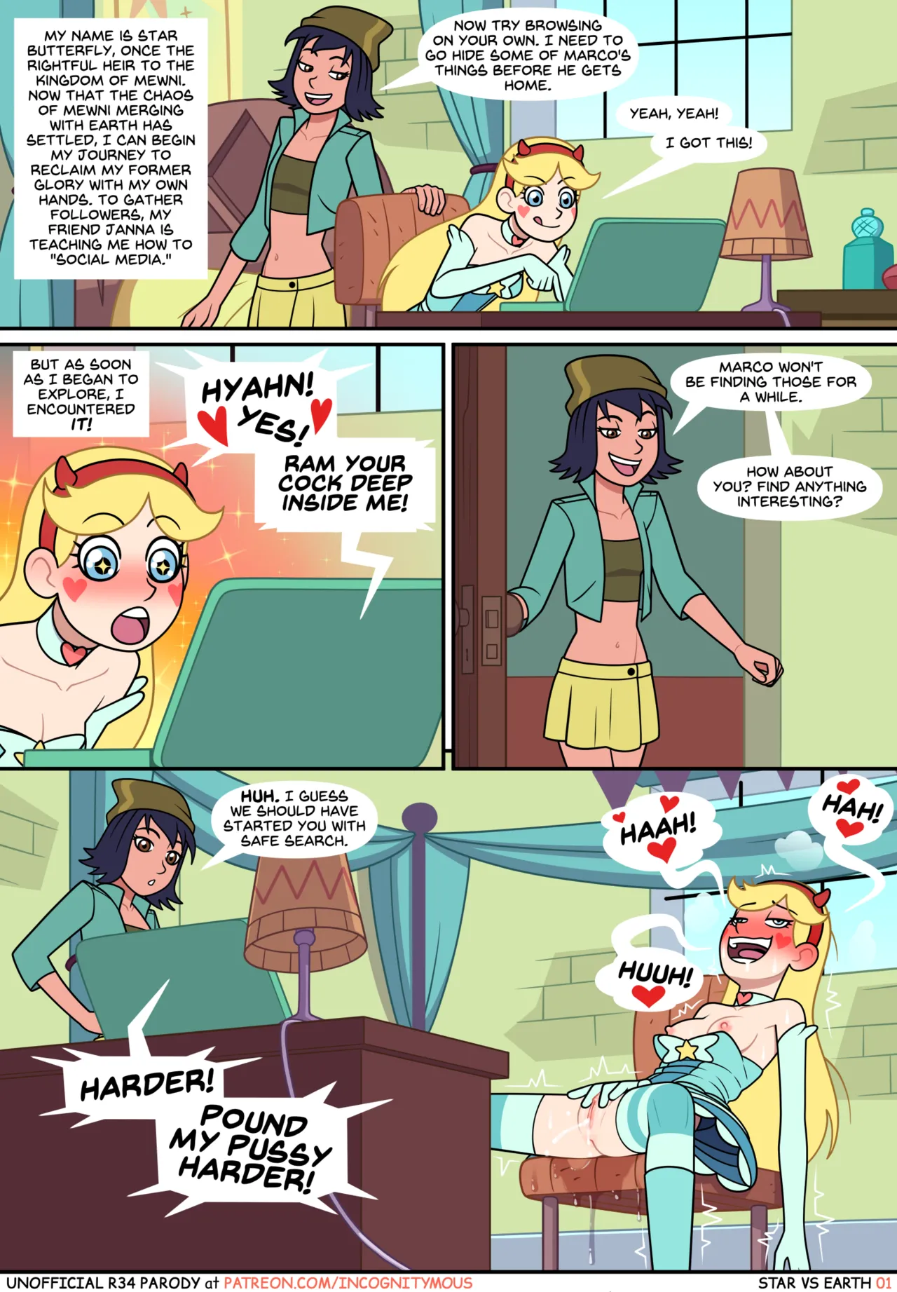 Star vs the Forces of Evil - Star vs Earth page 1 full