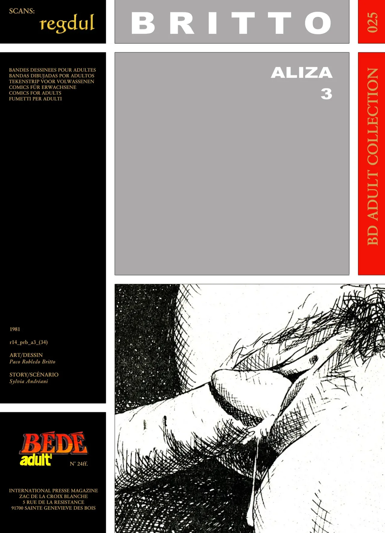 Paco Robledo Britto &amp; Sylvia Andréani - Aliza #3 page 1 full