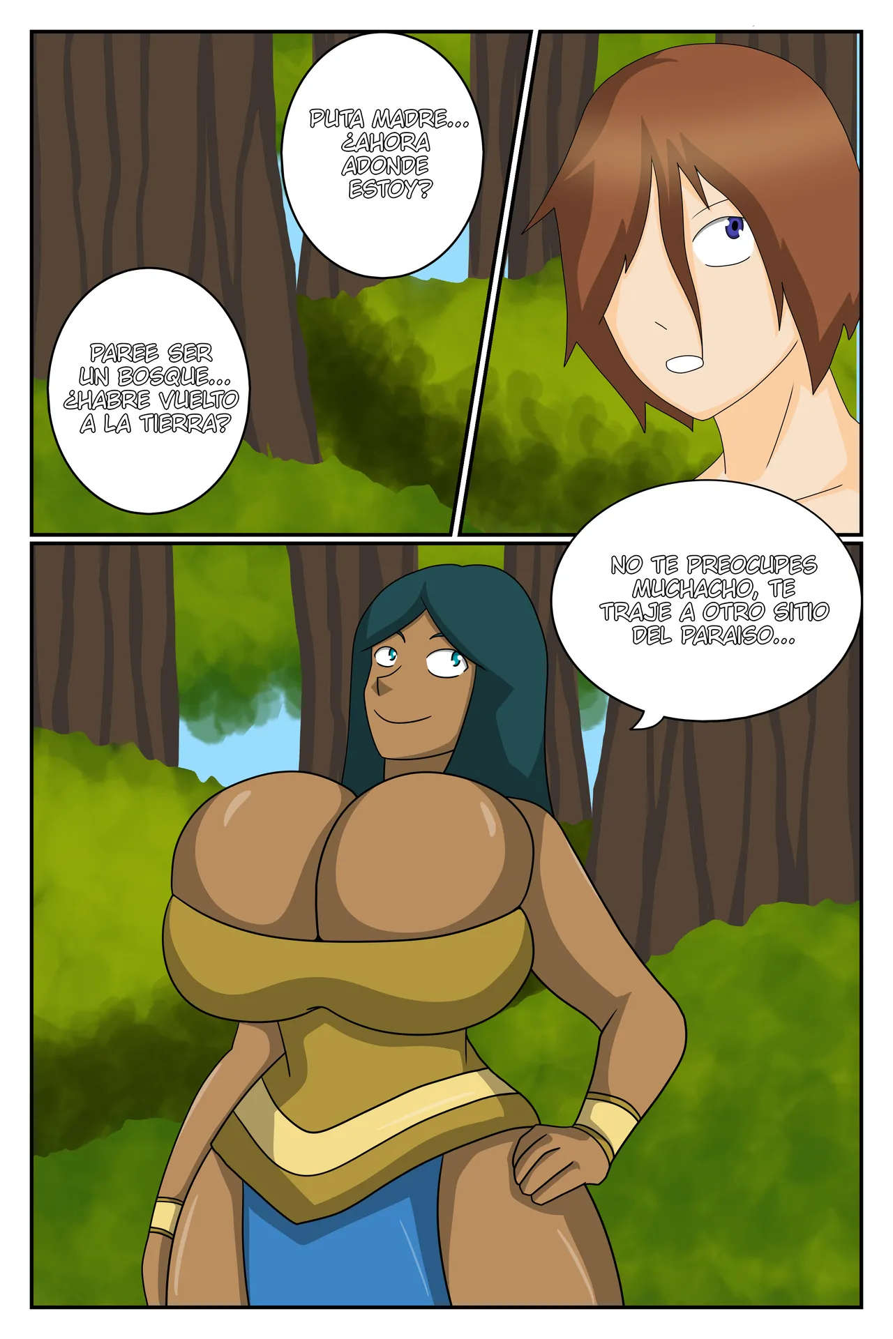 Myth Tales #7: El elegido y la Diosa page 6 full