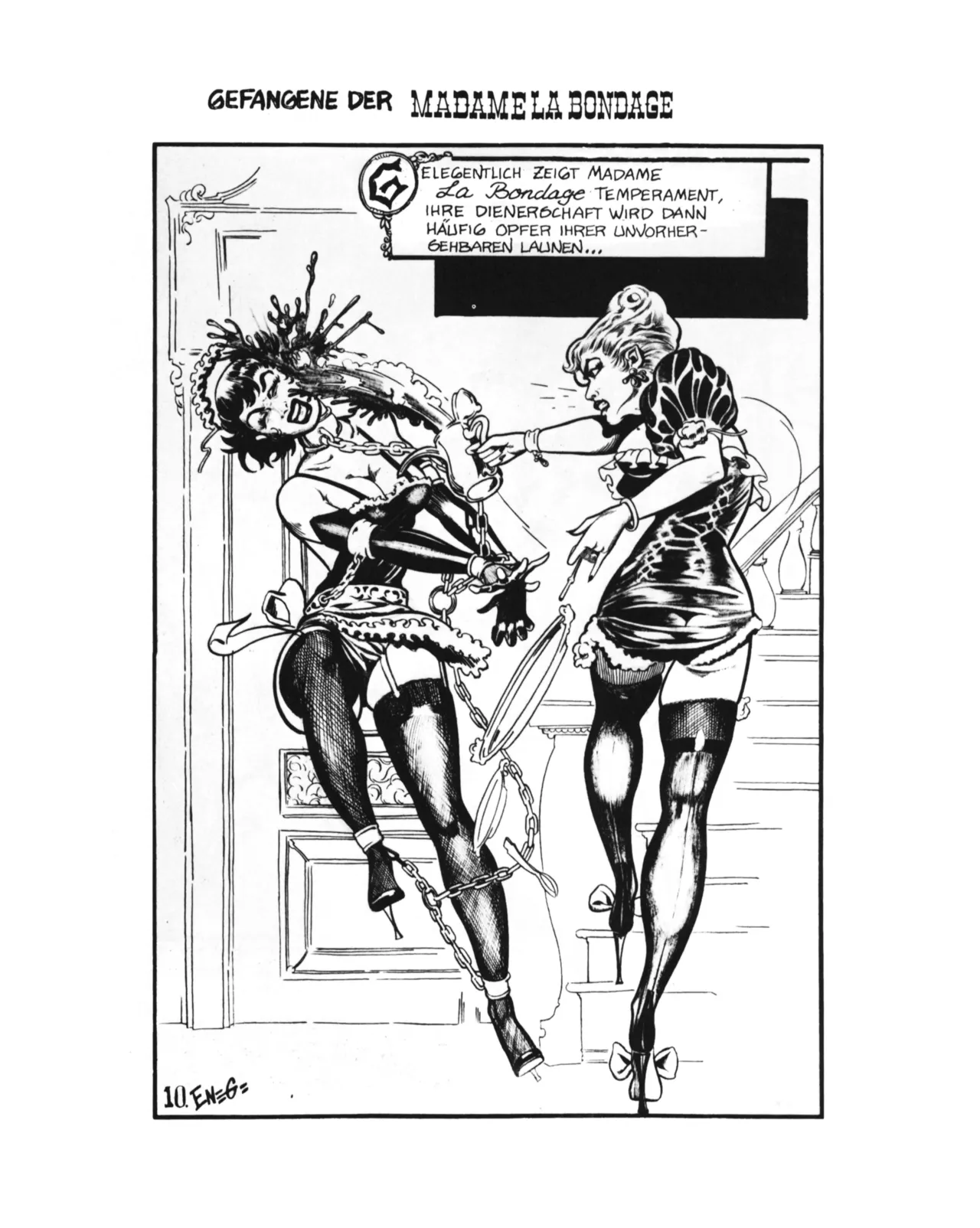 Eneg  - Gefangene der Madame La Bondage page 10 full