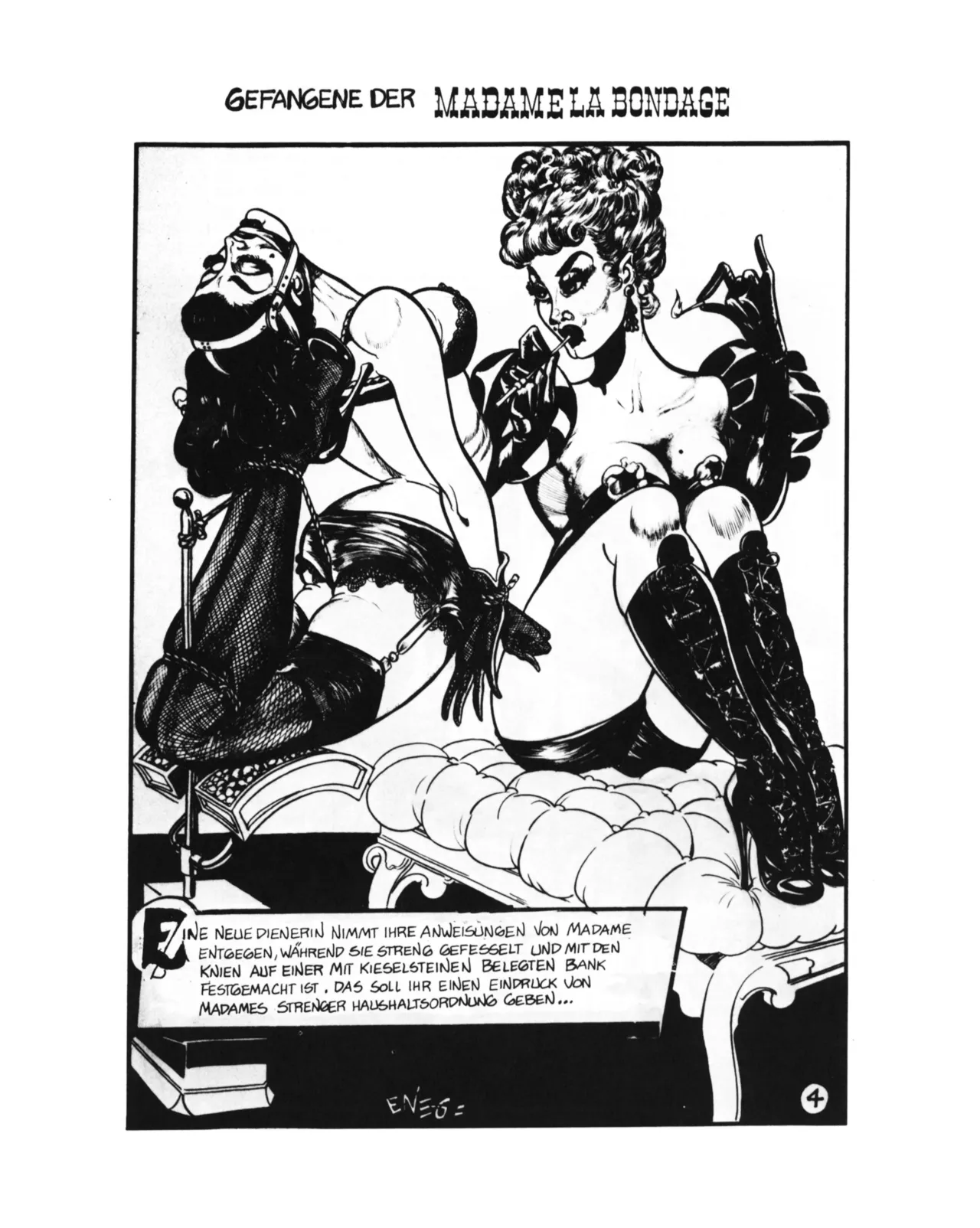 Eneg  - Gefangene der Madame La Bondage page 4 full
